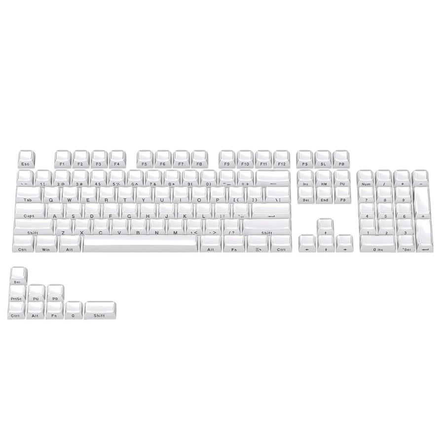 YUNZII Jelly-Transparent Design OEM Profile PBT+PC Keycap Set 113pcs /sets