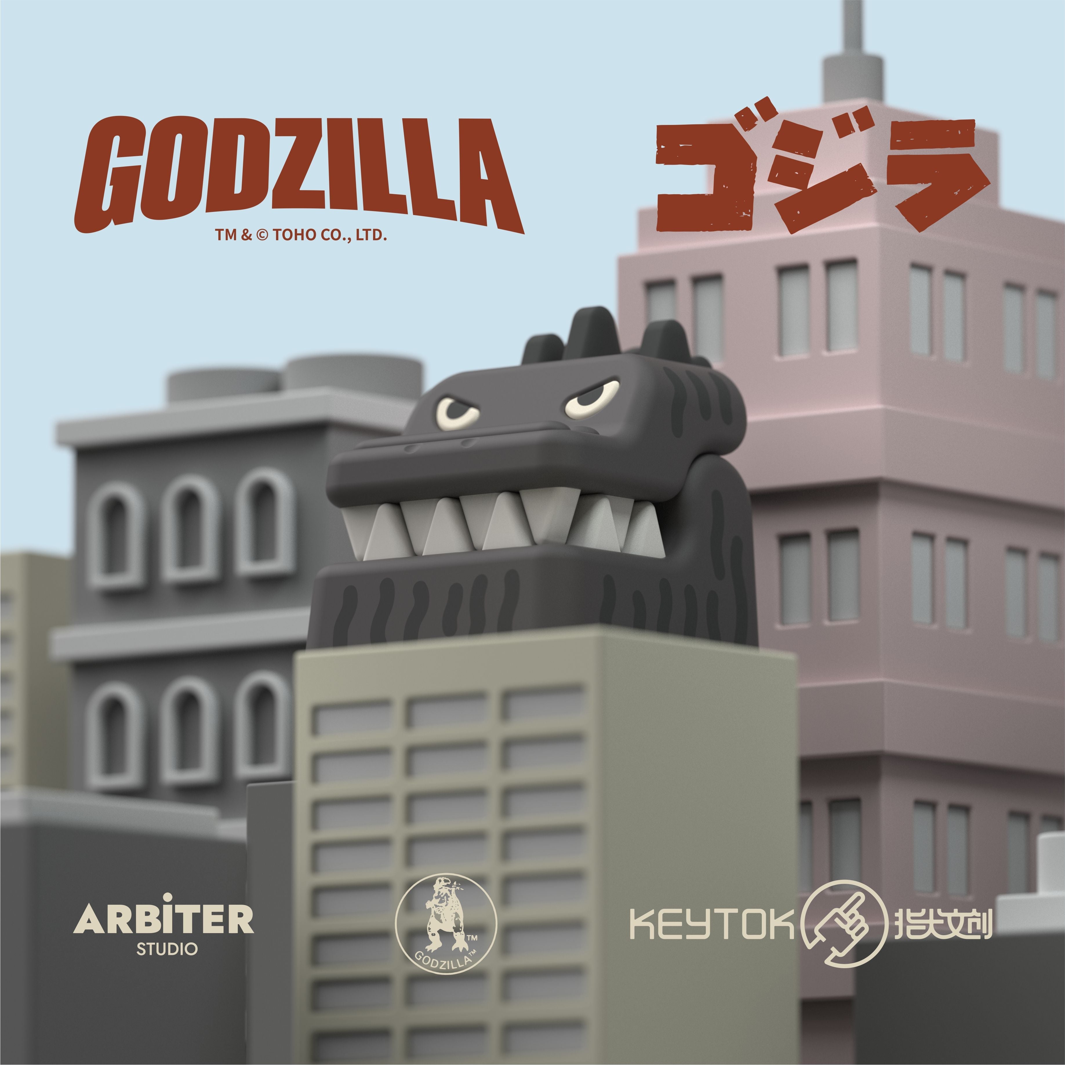 Keytok Classic Godzilla Resin Keycap