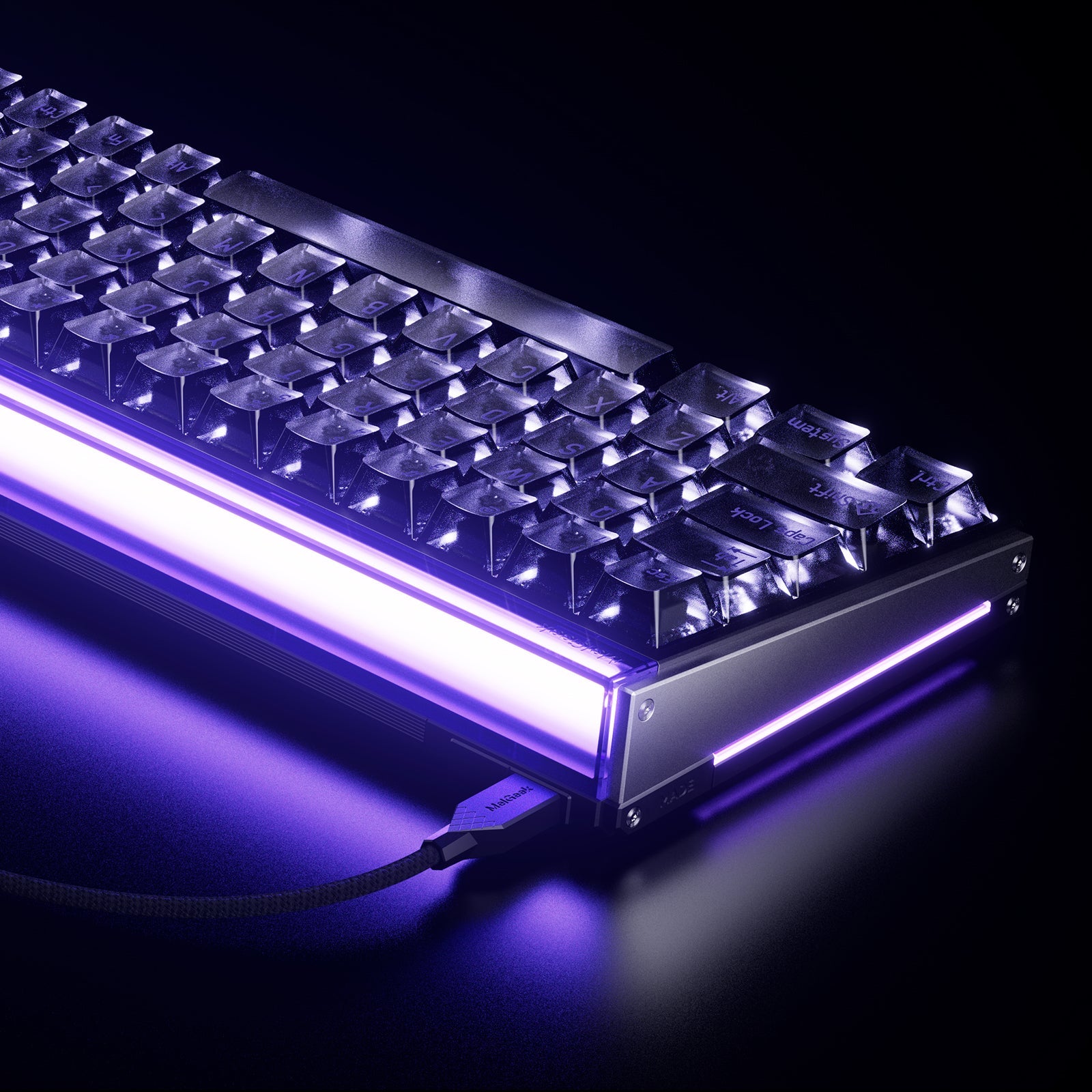 MelGeek MADE68 Ultra V2 Wired Custom Gaming HE Keyboard with RGB Lightbar (Pre-Order)