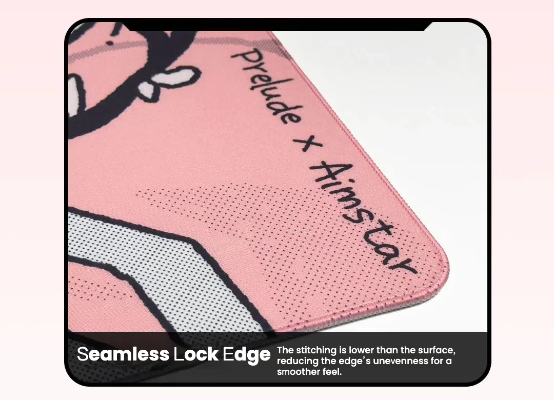 Aimstar Prelude Ume Mousepad Soft E-sports Smooth FPS Gaming Mouse Pad 4.5mm Non-Slip