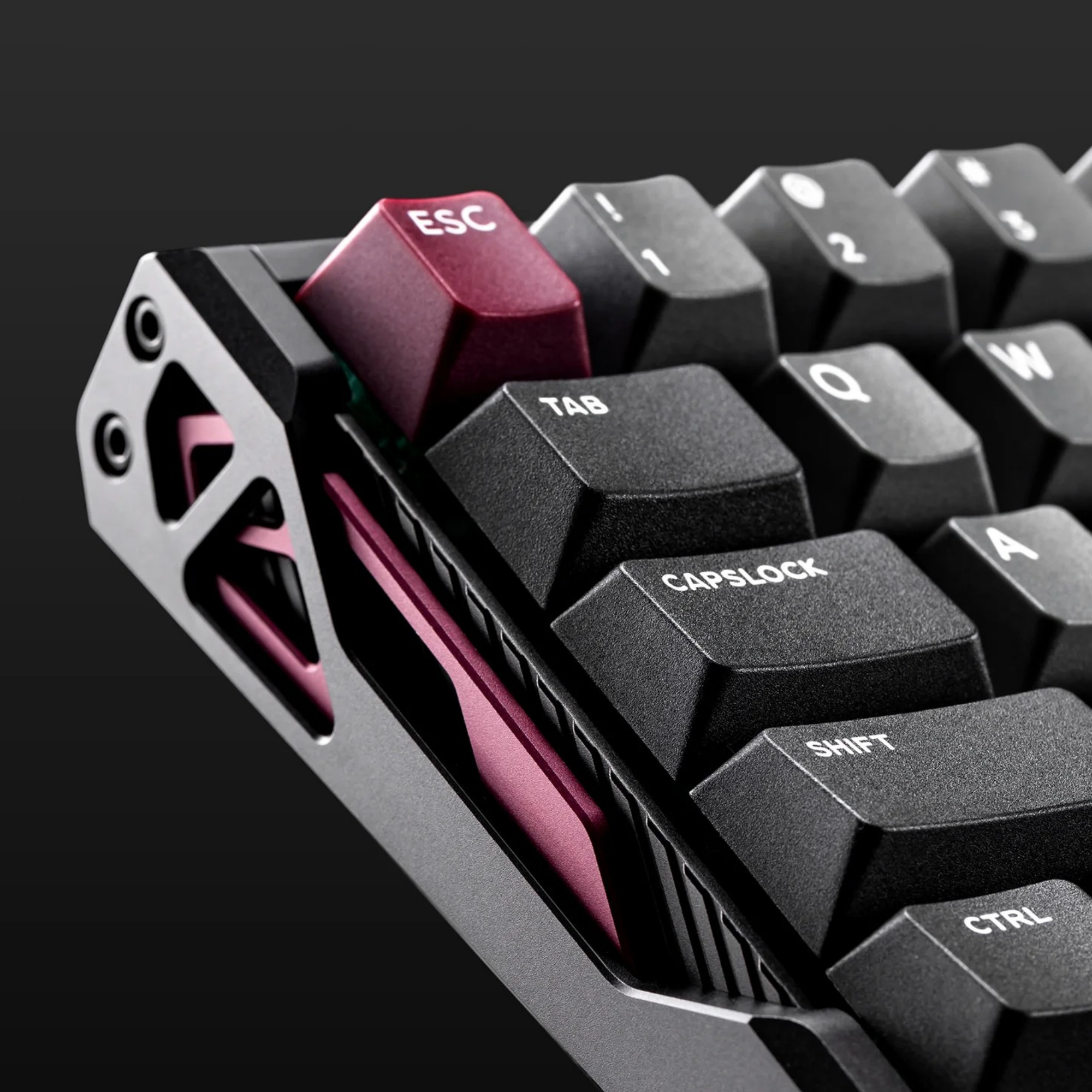 IQUNIX EV63 Hall Effect 8K RGB Wired Gaming Keyboard Pink Magnetic X Ultra Switch