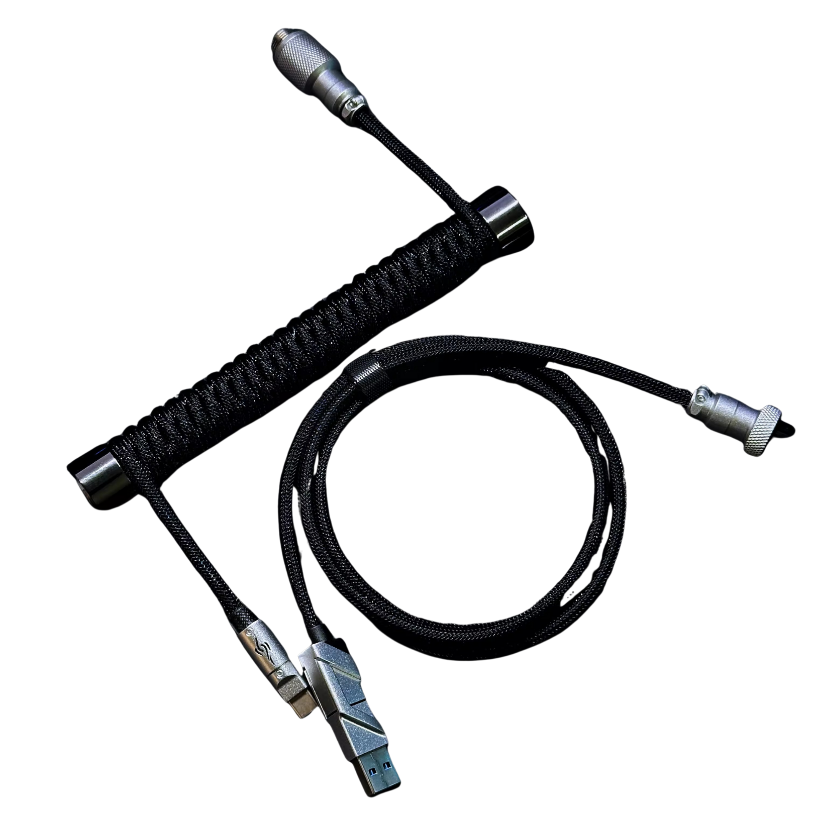 Keydom Five core aviation plug-in 8K cable Starry Star