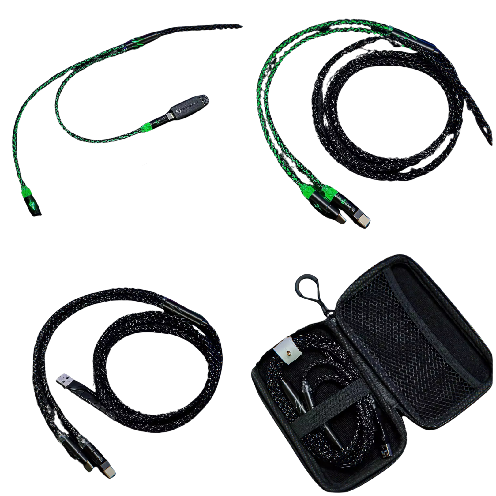 Keydom One-to-Two Connector RGB 8K Cable [With Storage Bag]