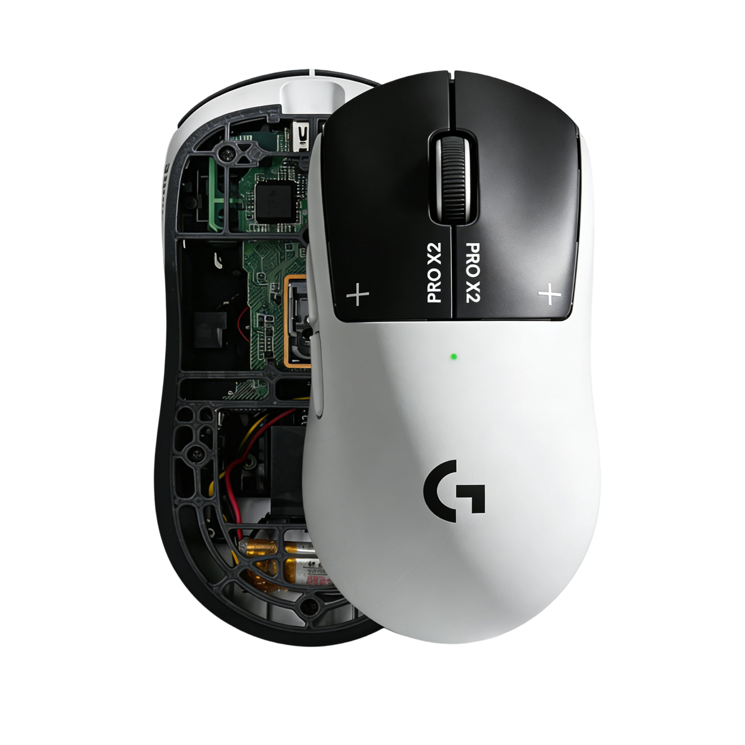 Kemono Studio Shadow Panther Mid - Ultra - Light Mod Base Shell for Logitech G Pro X Superstrike x2（Tools Included，No Battery）