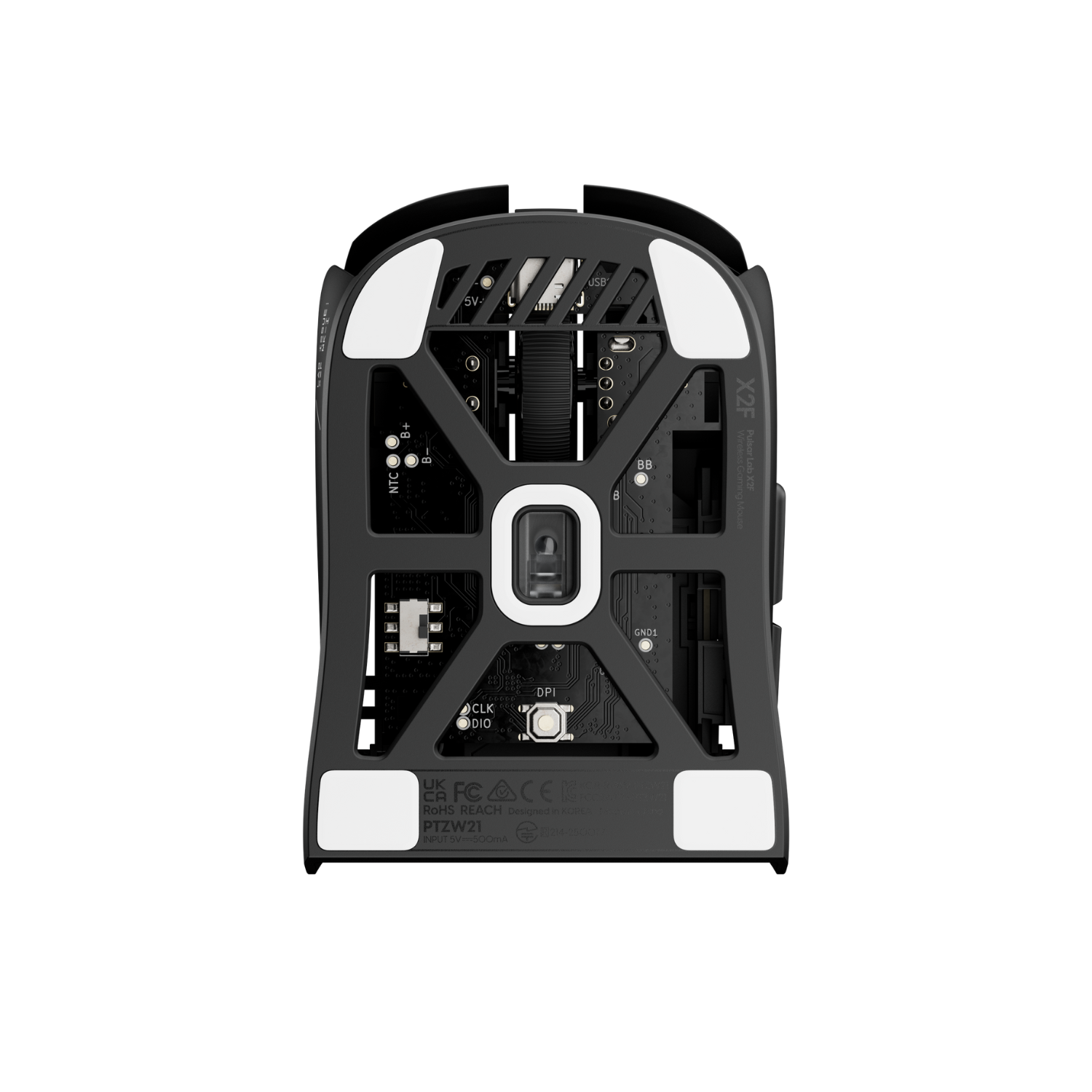 Pulsar Lab X2F 8K Wireless Gaming Mouse (Black)