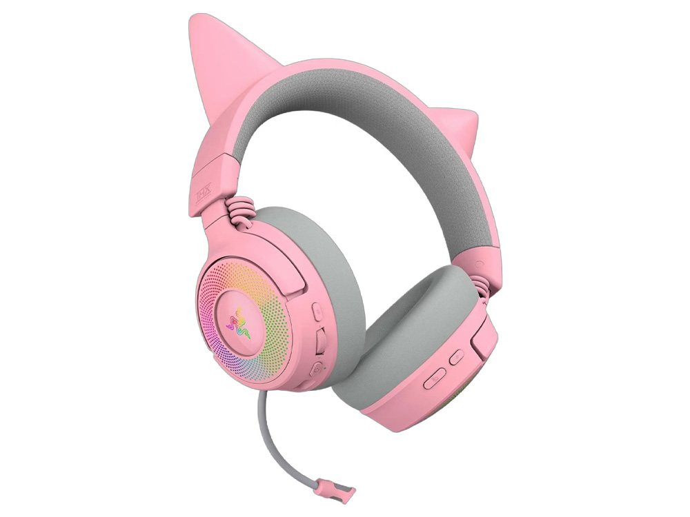 Razer Kraken Kitty V3 Pro - Wireless RGB Kitty Headset