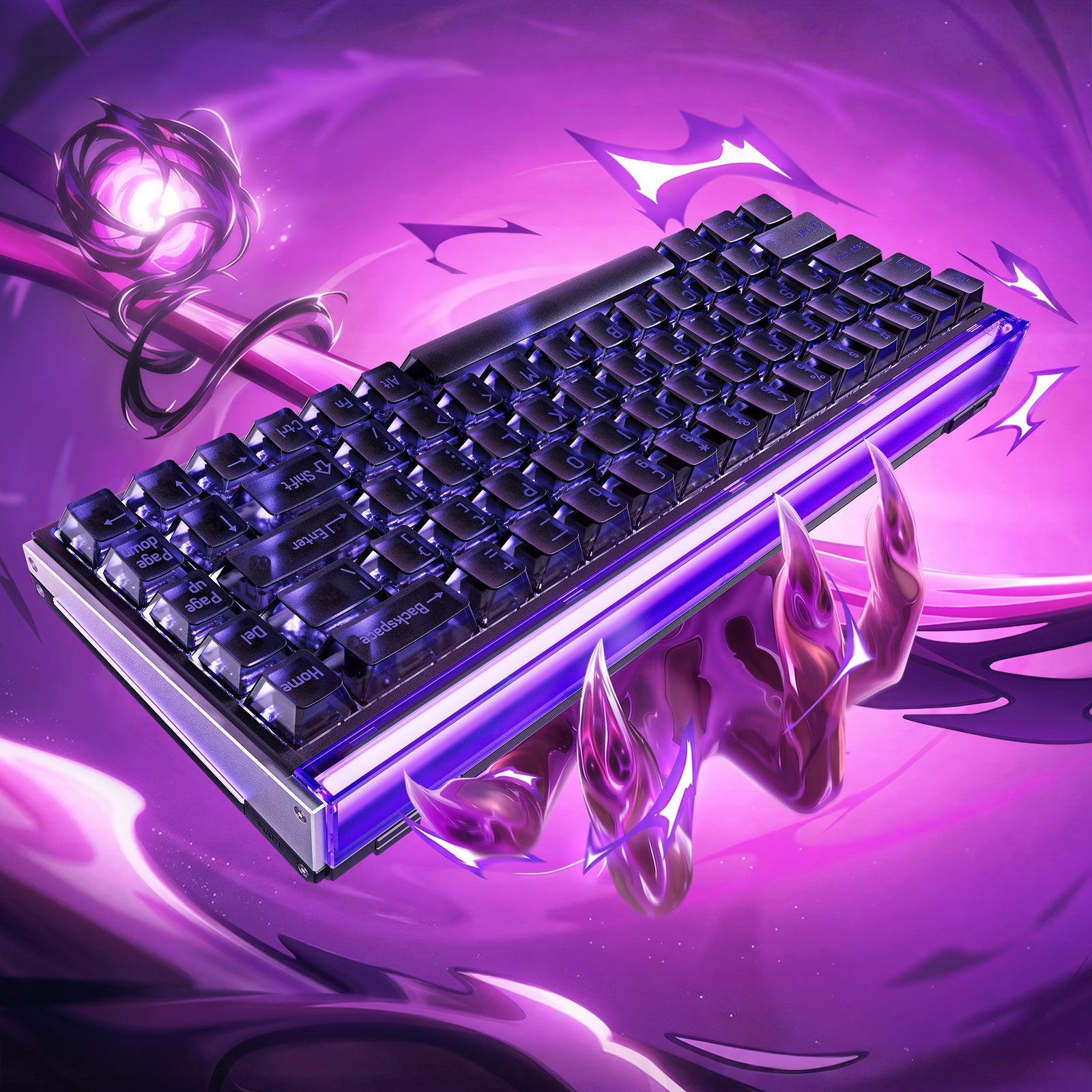 MelGeek MADE68 Ultra V2 Wired Custom Gaming HE Keyboard with RGB Lightbar (Pre-Order)