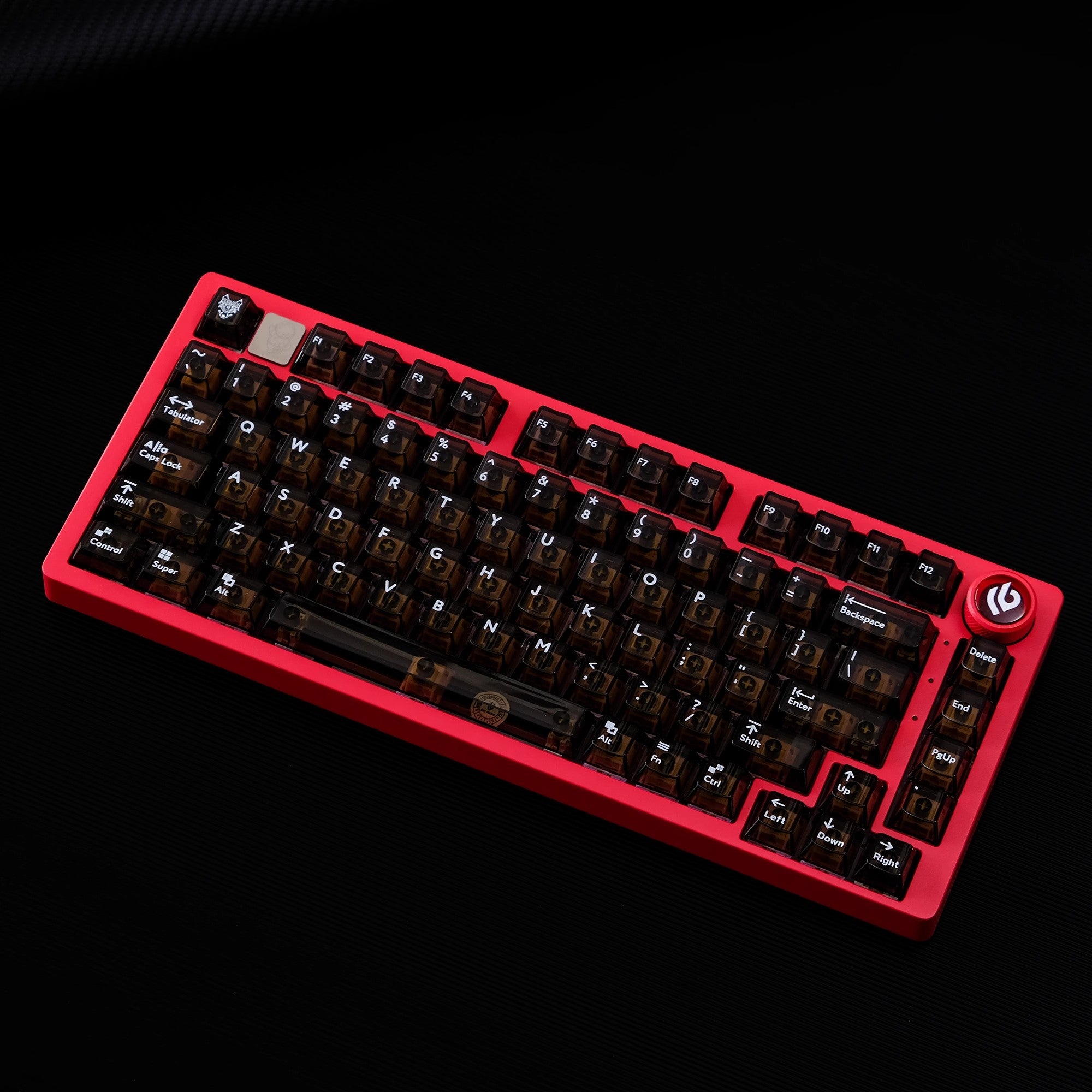 Transparent OEM Profile PC Keycaps