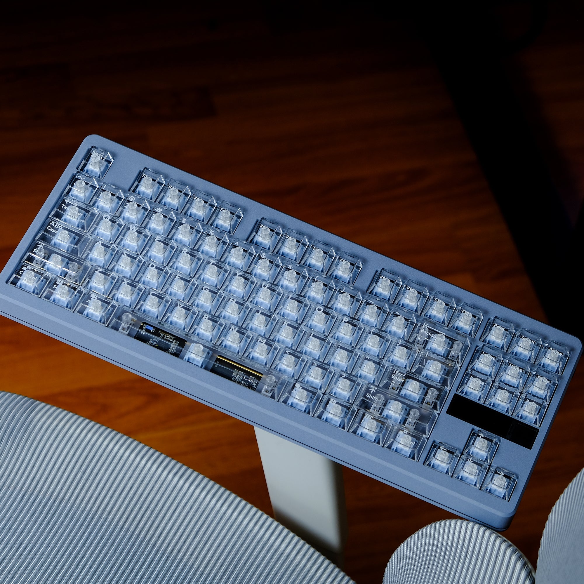 Transparent OEM Profile PC Keycaps