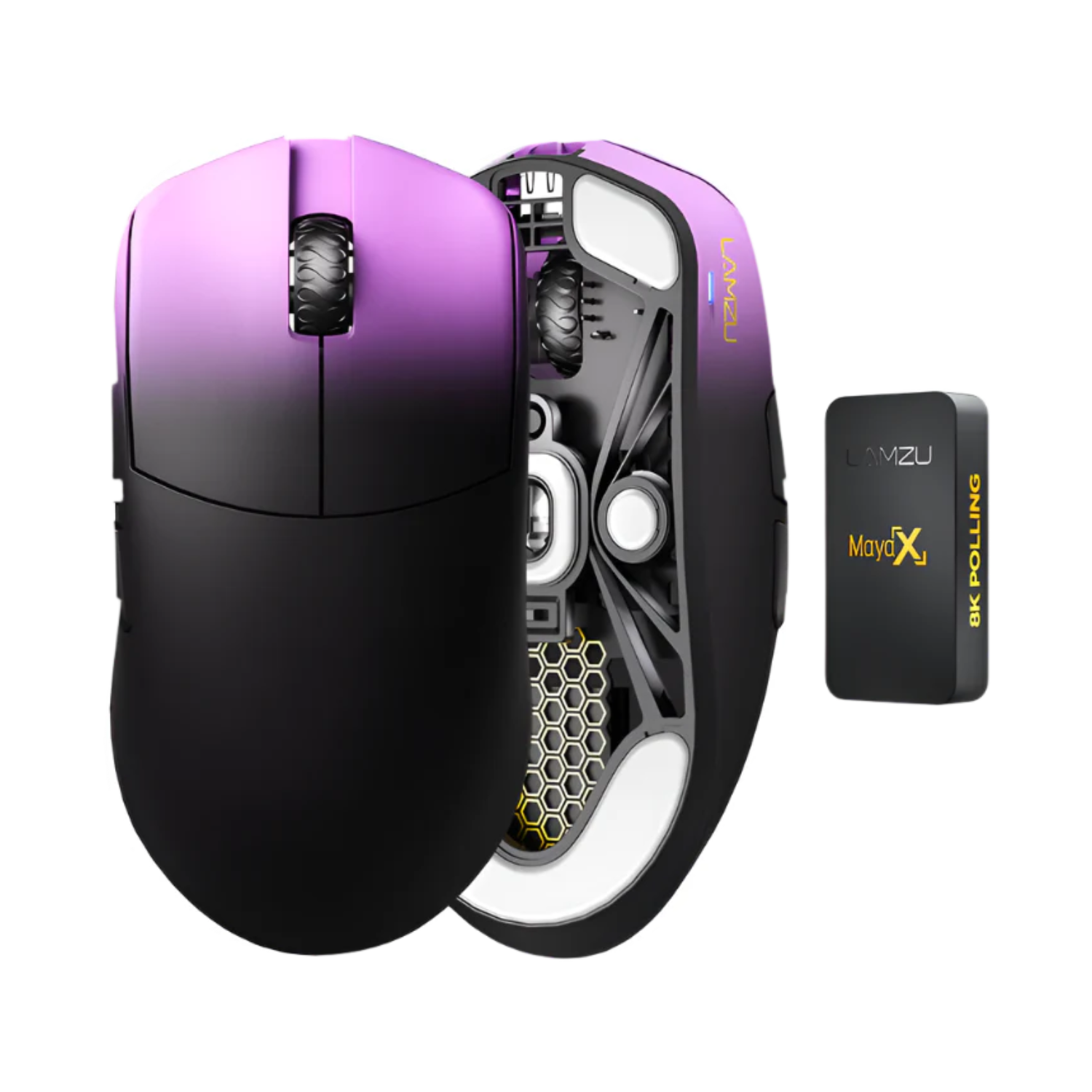 LAMZU MAYA X 8K Lightweight Dual mode Wireless Gaming Mouse