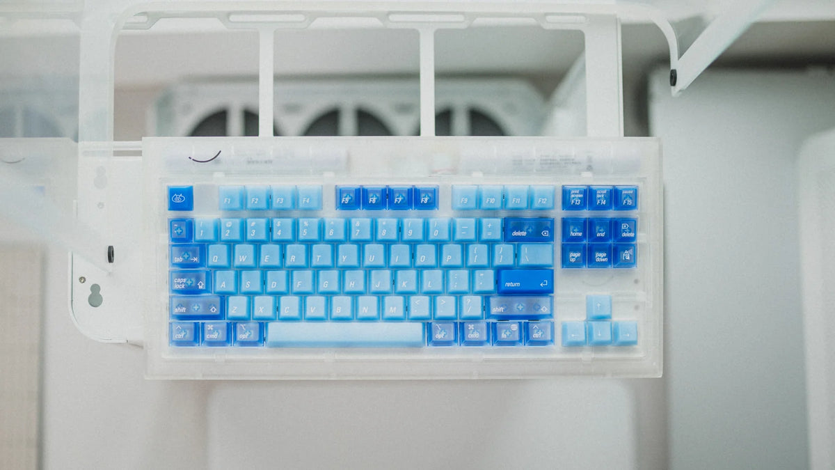 LeleDesign Ocean Blue Cherry Profile Keycaps Set