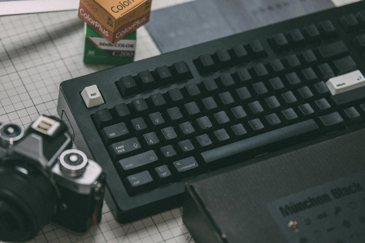 LeleDesign München Schwarz Keycaps Set