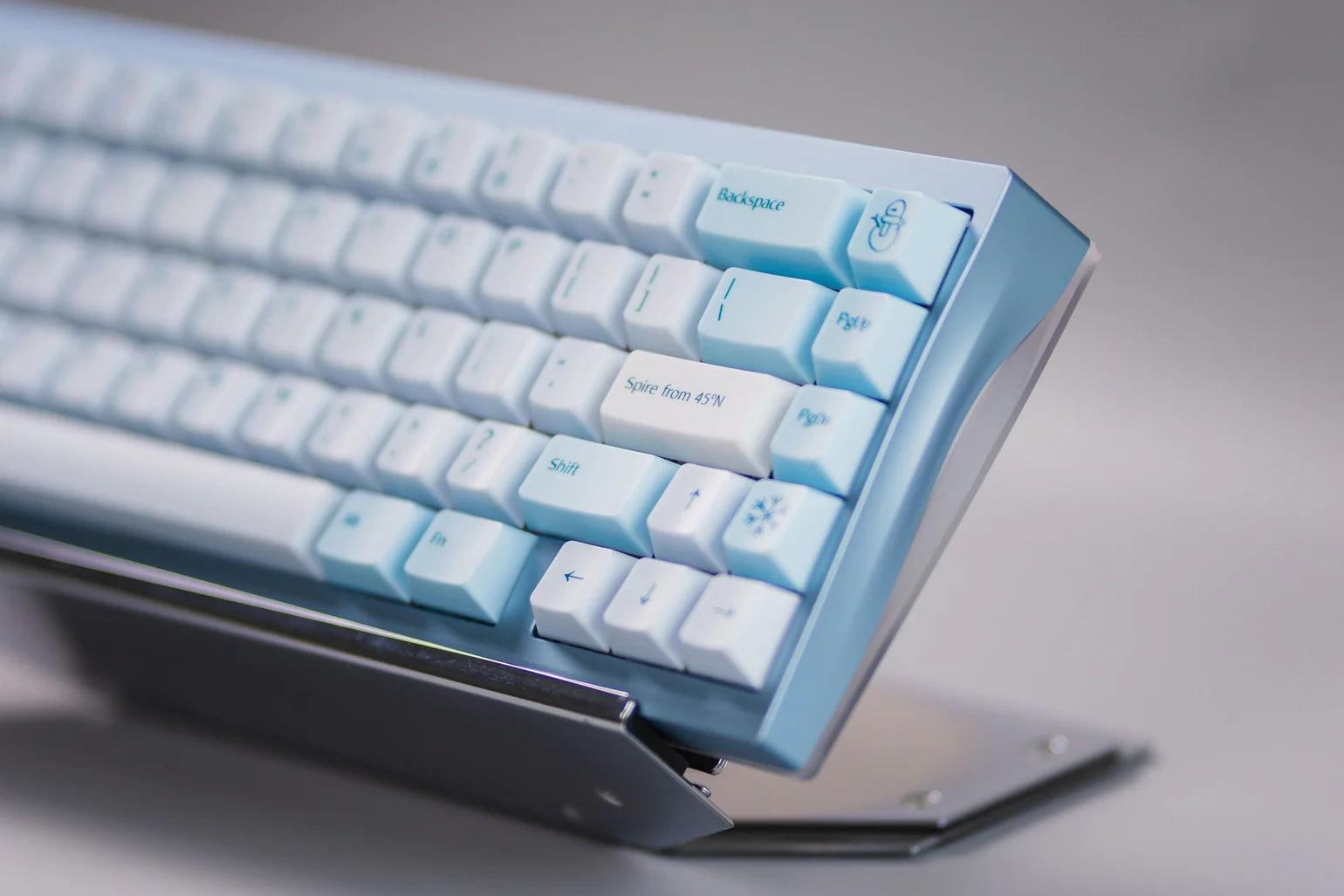 LeleLab x Cheese Snowspire Lake Keycaps Set