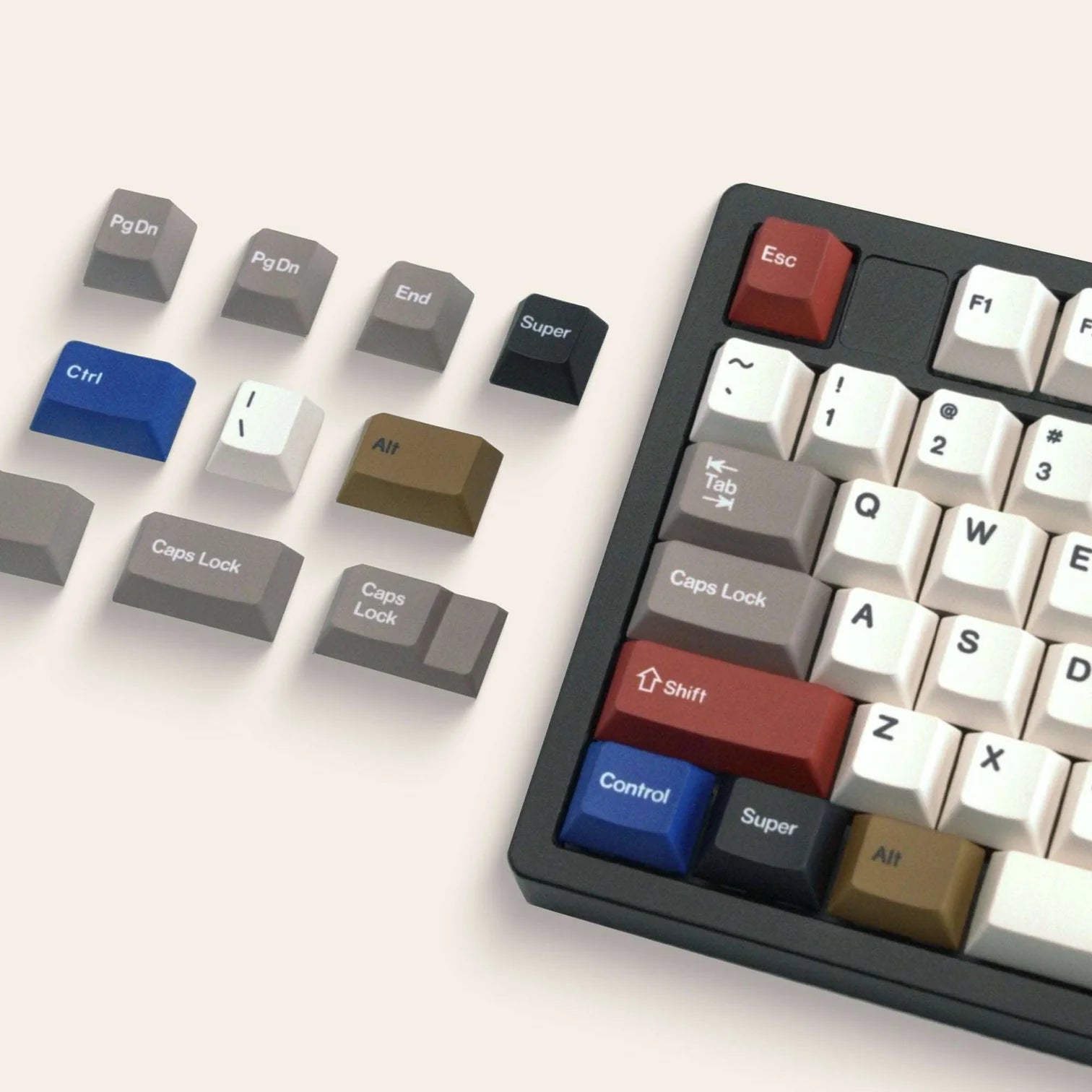 XVX RETRO 100 PALETTE Cherry Profile Dye-Sub PBT Keycaps Full Set