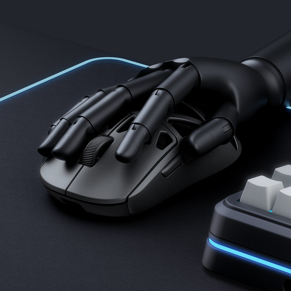 MCHOSE AX5 Pro Max 8K Magnesium Alloy Wireless Mouse