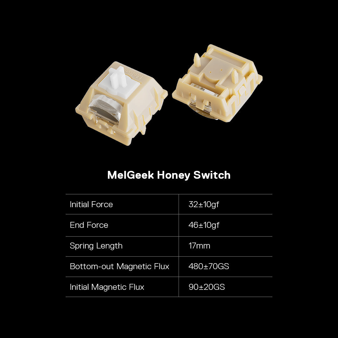 MelGeek REAL81 Custom Gaming Magnetic HE Keyboard