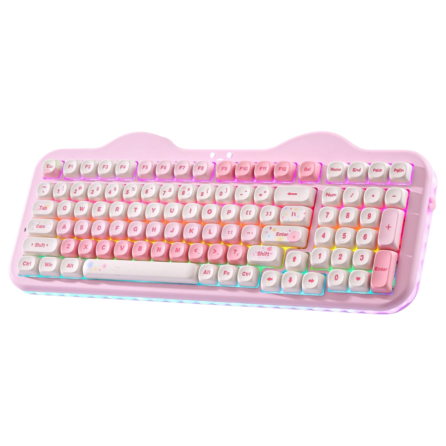 YUNZII C98 Cake Meow Hot-Swap Wireless Mechanical Keyboard