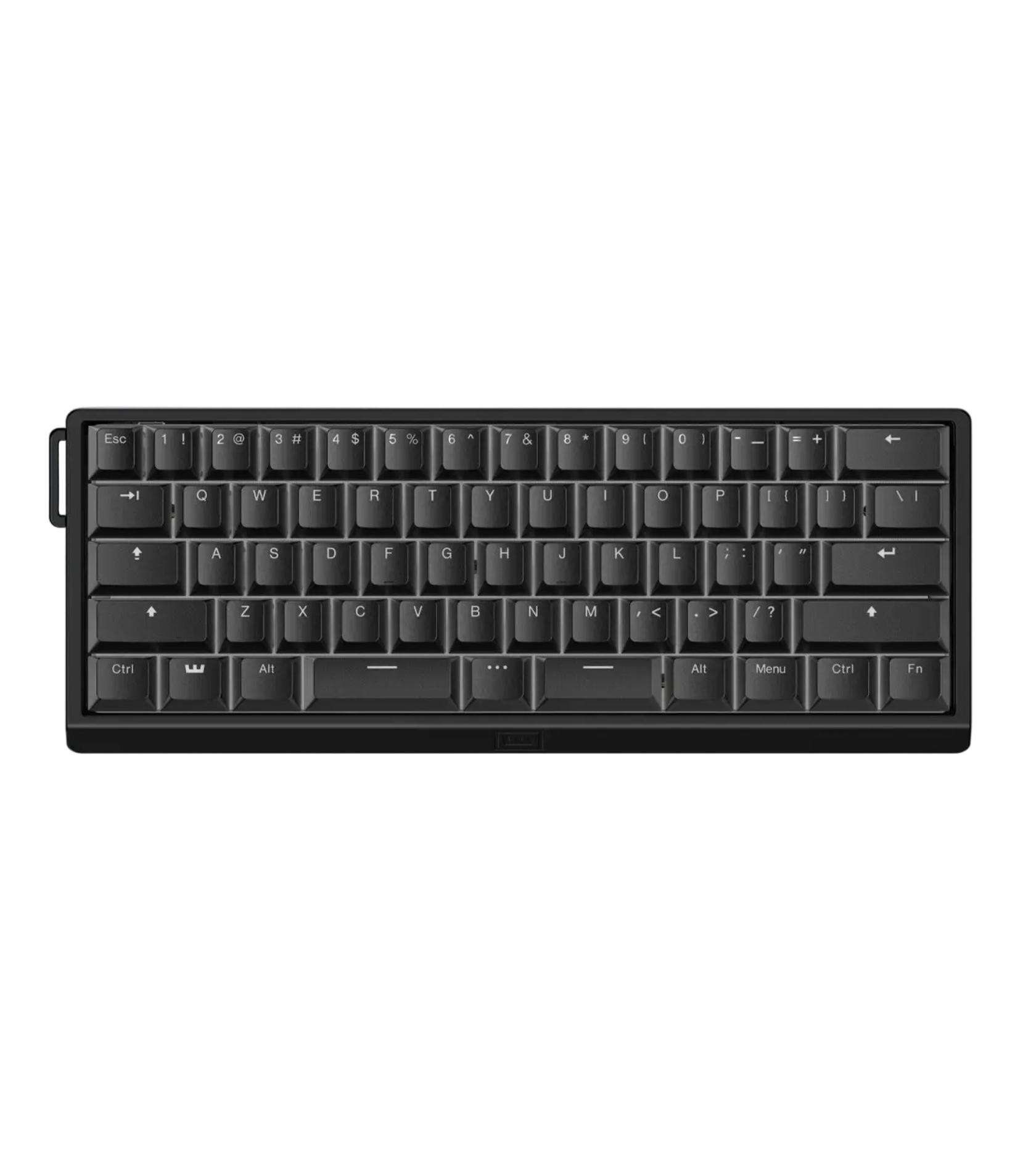 Wooting 60HE v2 Preassembled Plastic Pre-built Keyboard Version