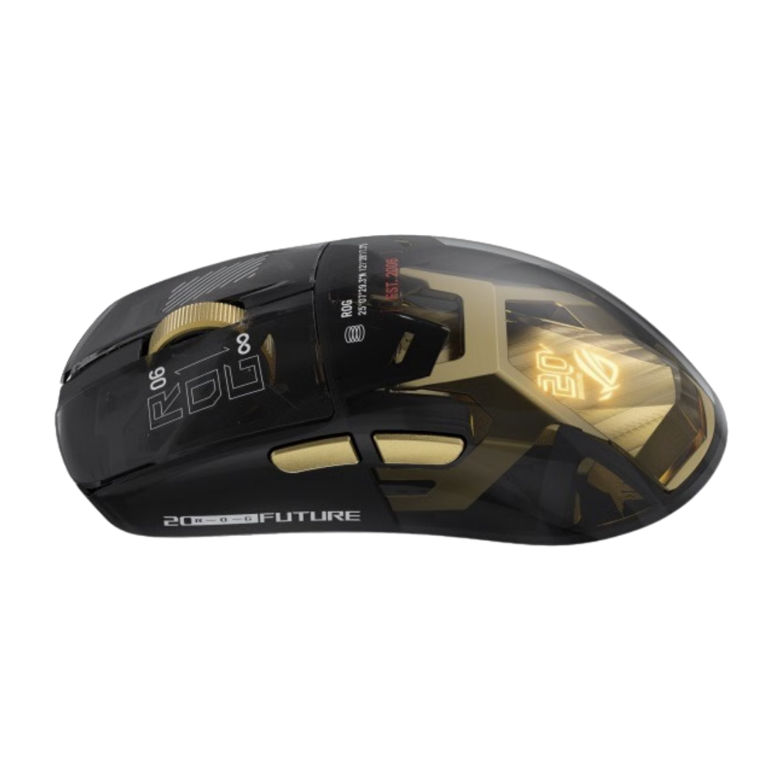 Asus ROG HARPE II Extreme Edition 20 Wireless Gaming Mouse ROG AimPoint Pro 65K Optical Micro Sensor Speednova 8K Tri-Mode ROG 20th Anniversary Design Limited Edition （Pre-Order）