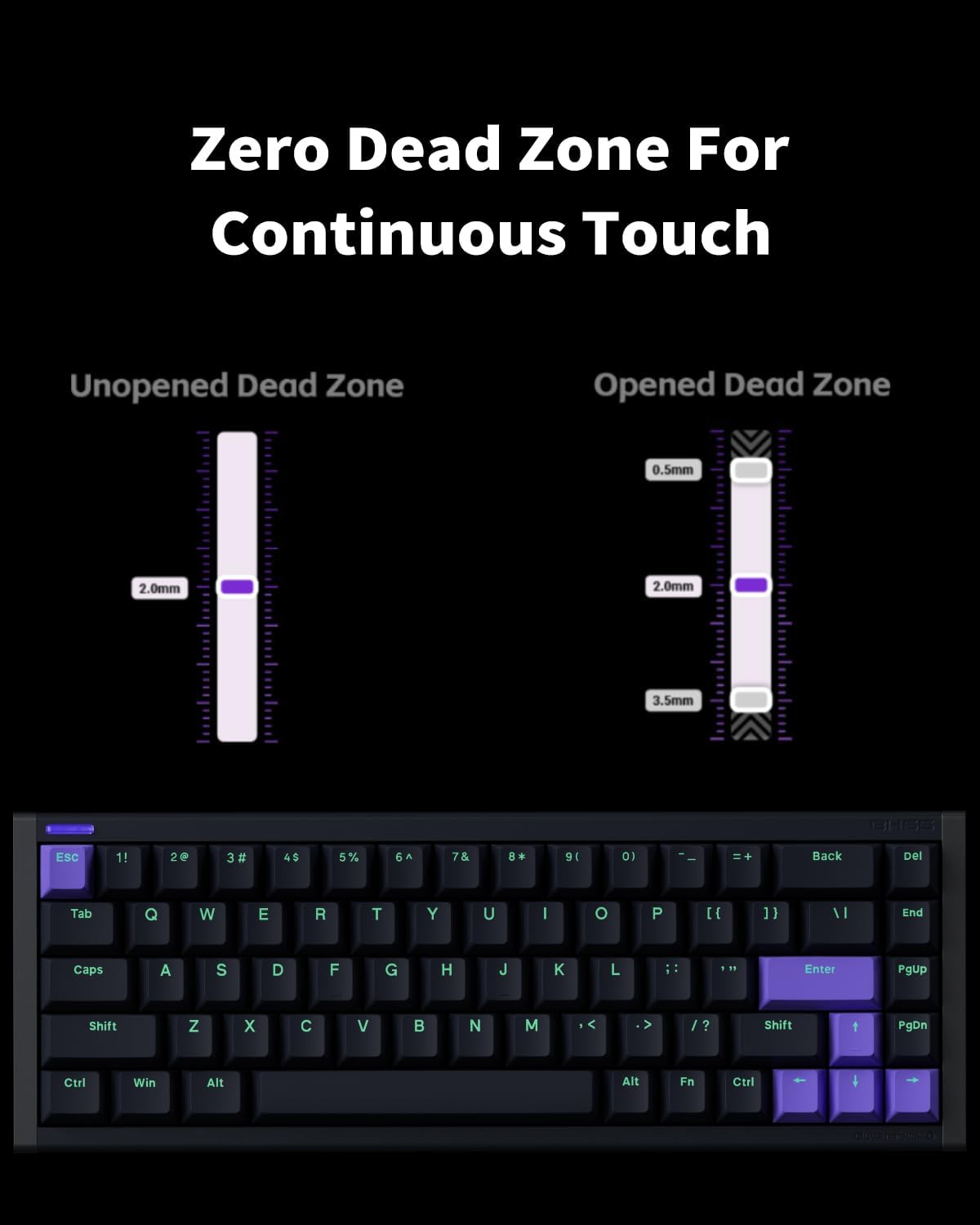 NuPhy X BH65 Magnetic Switch 8K Wired Aluminium Gaming Keyboard