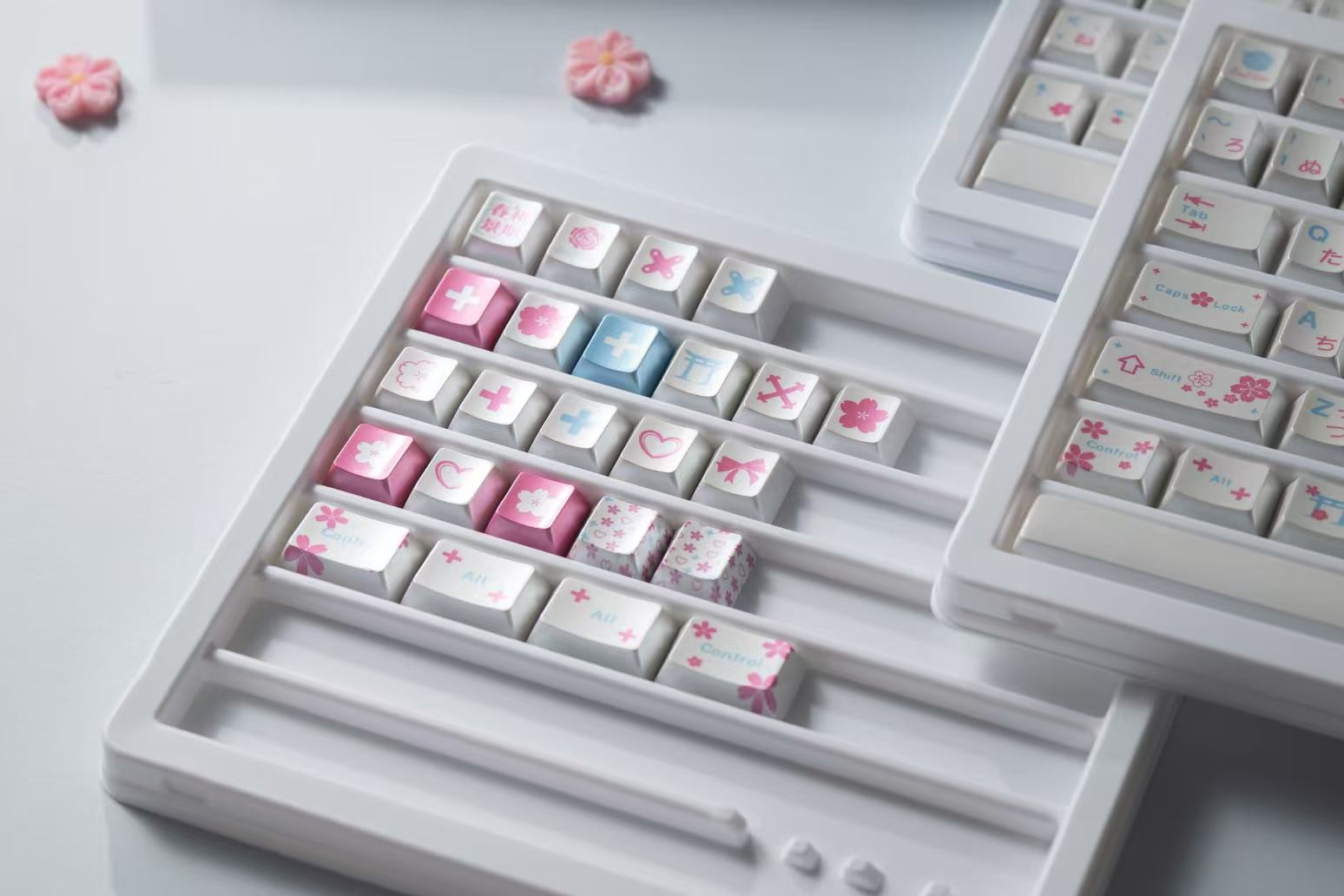 Soulrose Mild Spring & Radiant Scenery OEM Profile PBT with Special Pearlescent Coating