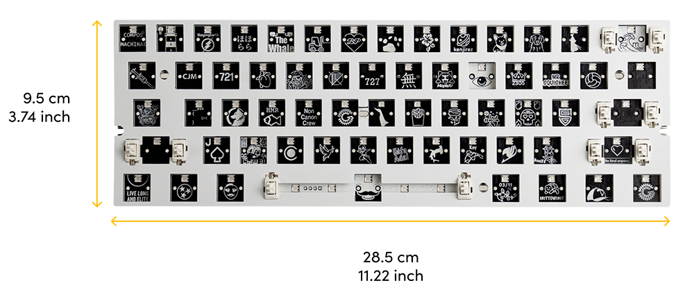 Wooting 60HE+ Module