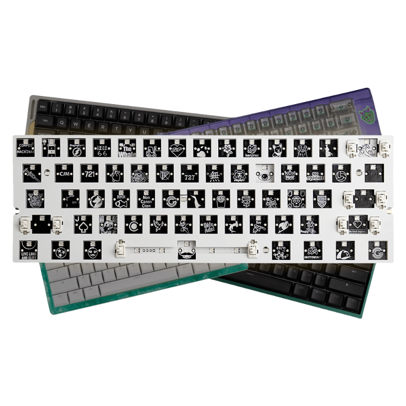 Wooting 60HE+ Module: Compact Gaming Keyboard Innovation – Keydom Wooting 60HE+ Module: Compact Gaming Keyboard Innovation – Keydom