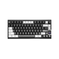 YUNZII AL80 QMK Aluminum Wireless Mechanical Keyboard with LCD Screen - Black / Gateron Zero Linear Switch