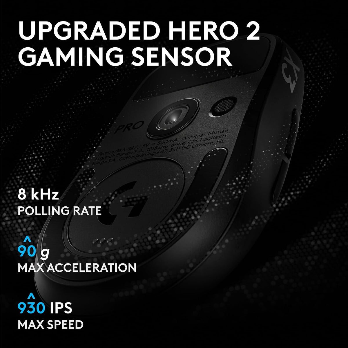 Logitech G PRO X3 SUPERSTRIKE Wireless Gaming Mouse （Pre-Order）