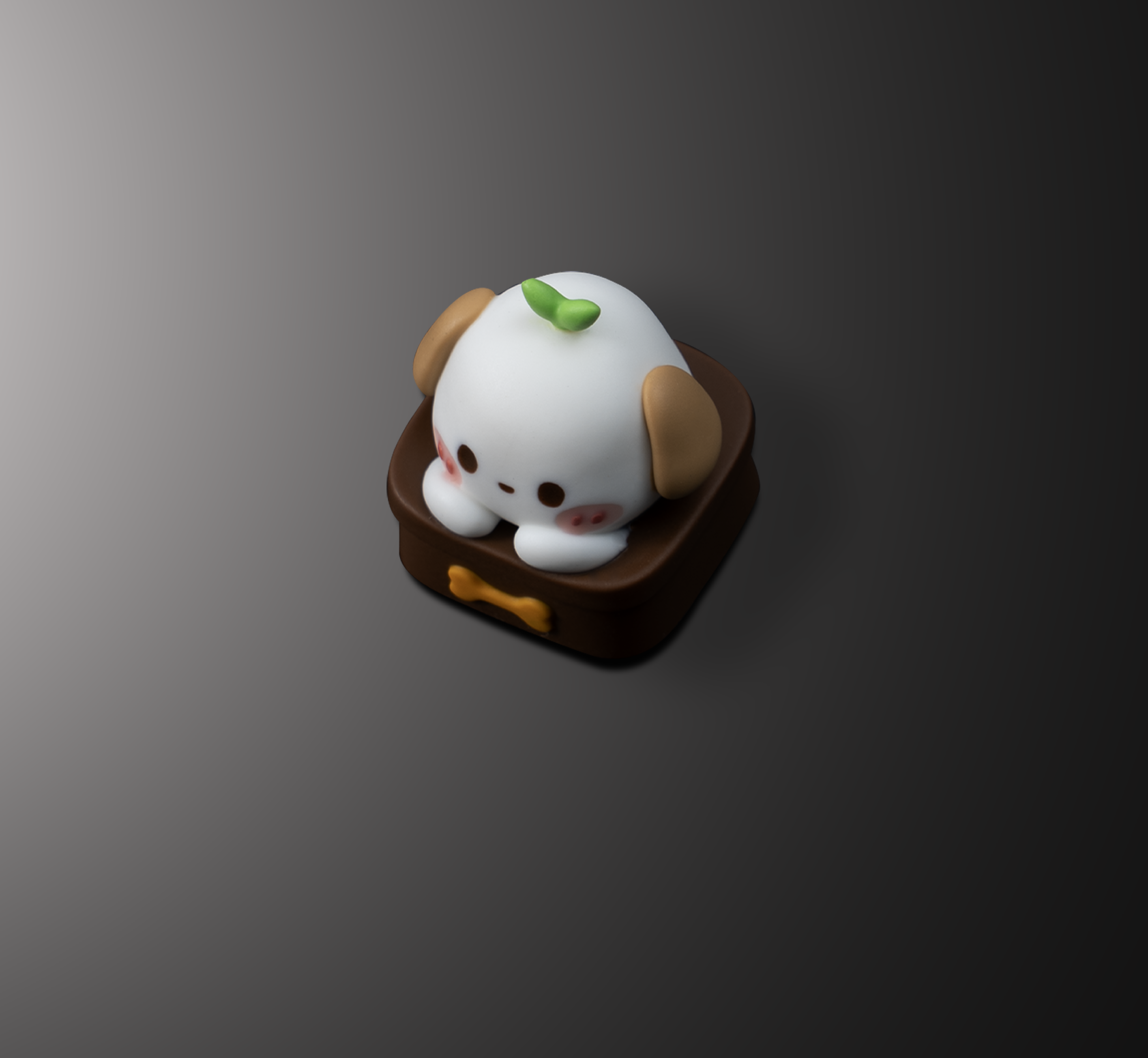 Potted Pup Artisan Keycap