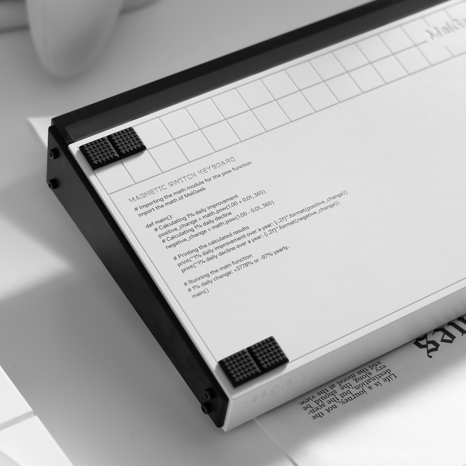 MelGeek MADE68 Ultra Aluminum Custom Gaming Magnetic HE Keyboard