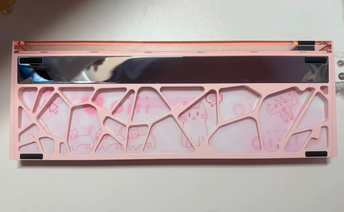 Keydom Melgeek Holy68 Custom Case White