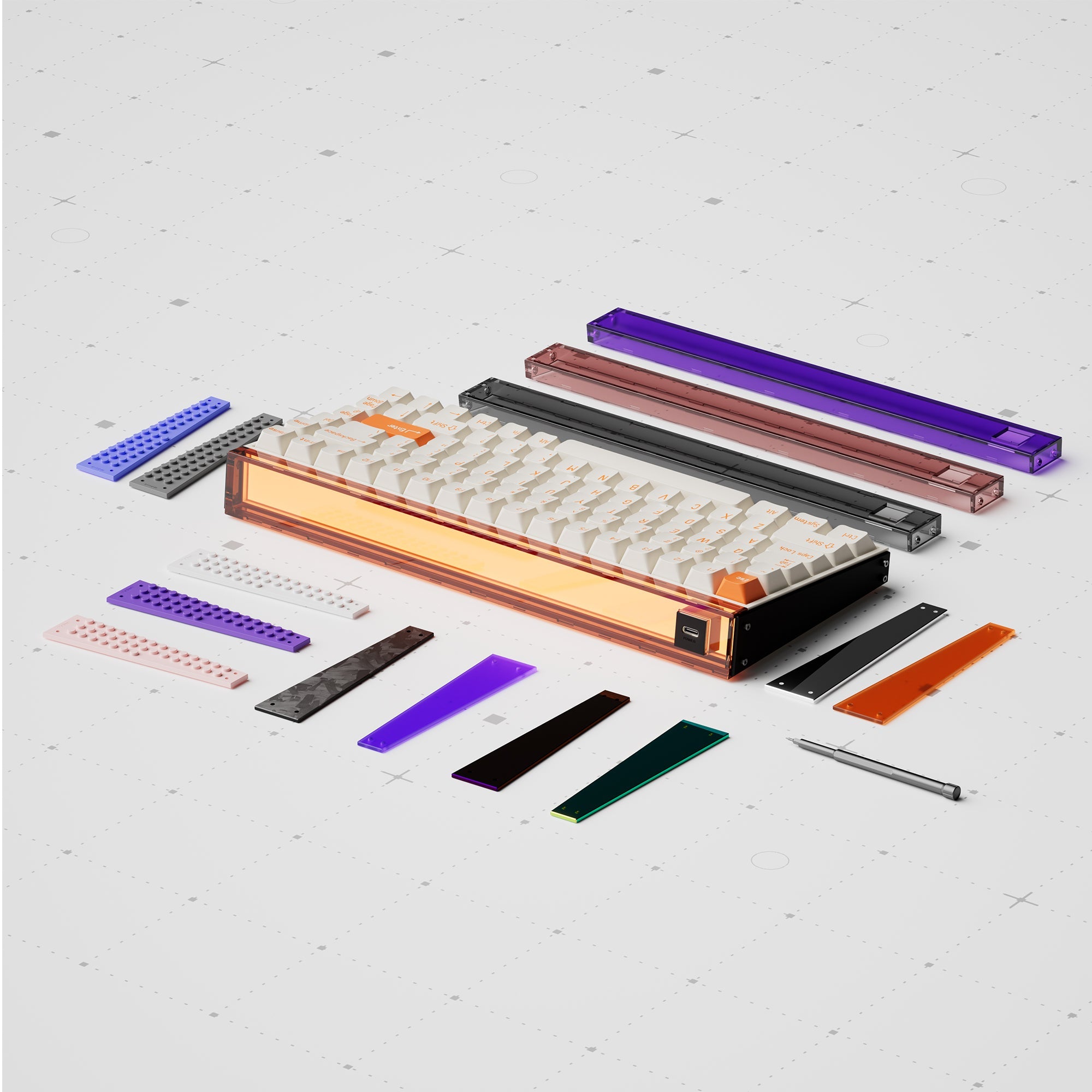 MelGeek MADE84 Pro Custom Gaming Magnetic HE Keyboard