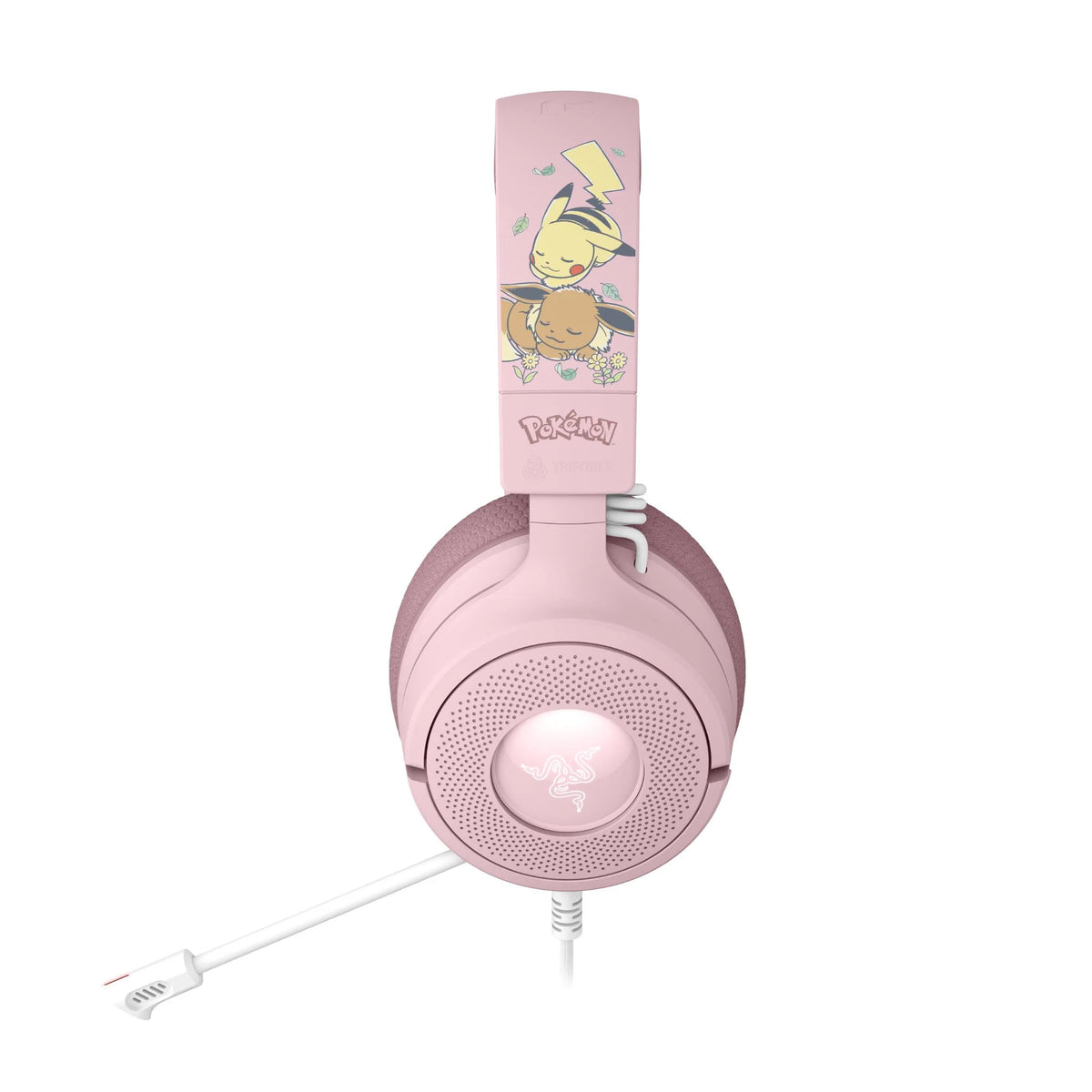 Razer Kraken V4 X Wired Gaming Headset Pikachu / Eevee Edition