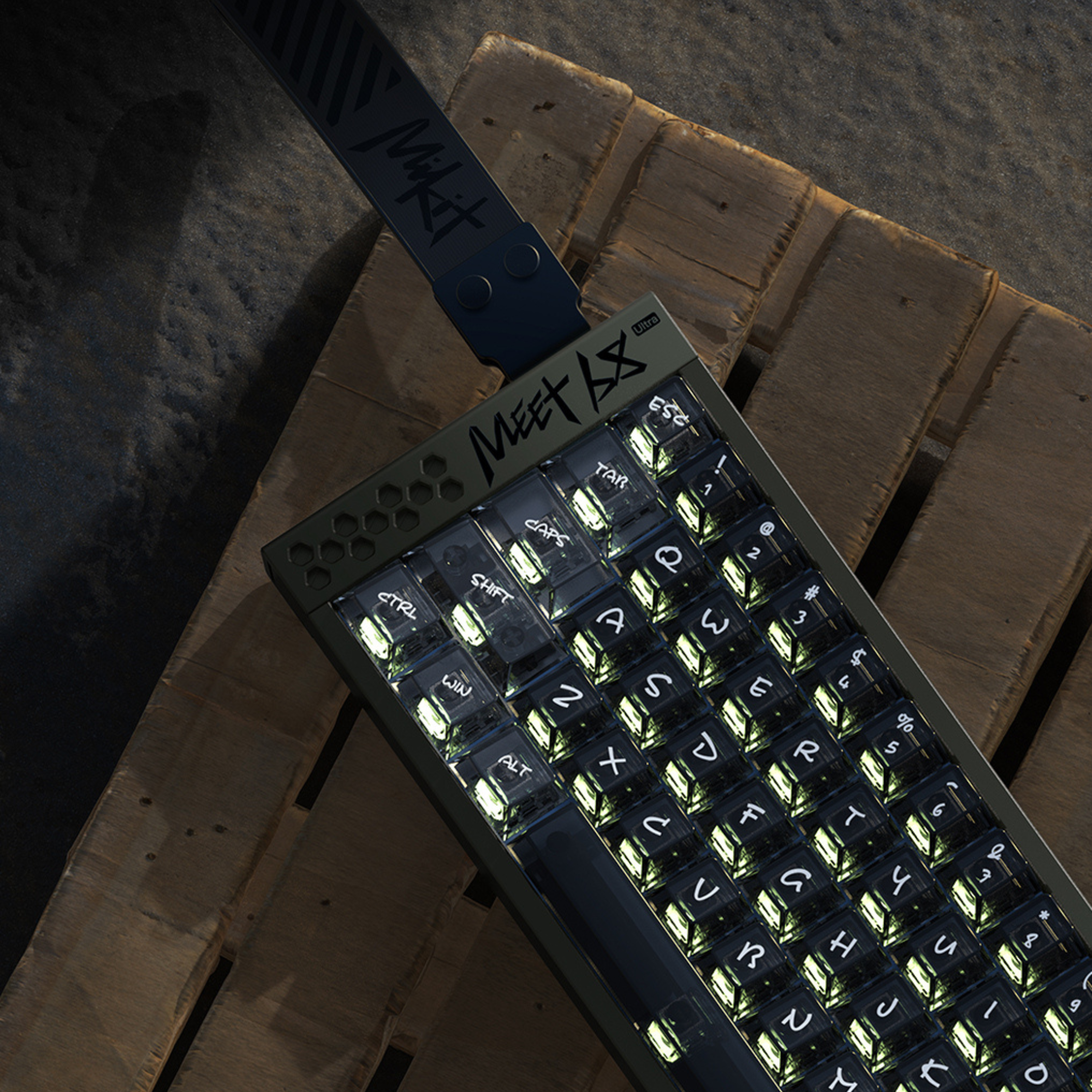 Mikit Meet68 Ultra Hall Effect 8K RGB Wired Gaming Keyboard