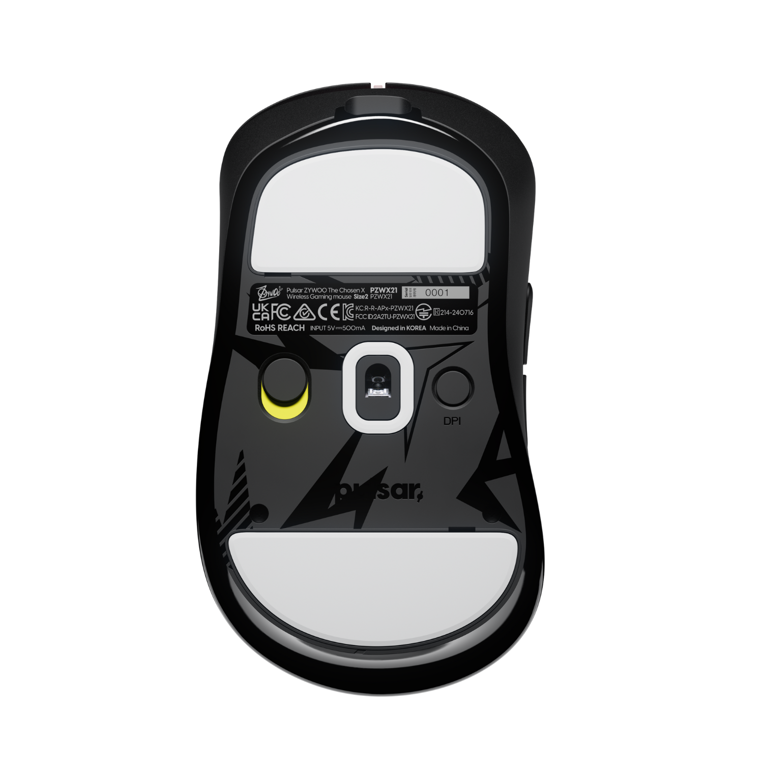 Pulsar ZywOo The Chosen Mouse 8K 59g Lightweight Wireless Gaming Mouse