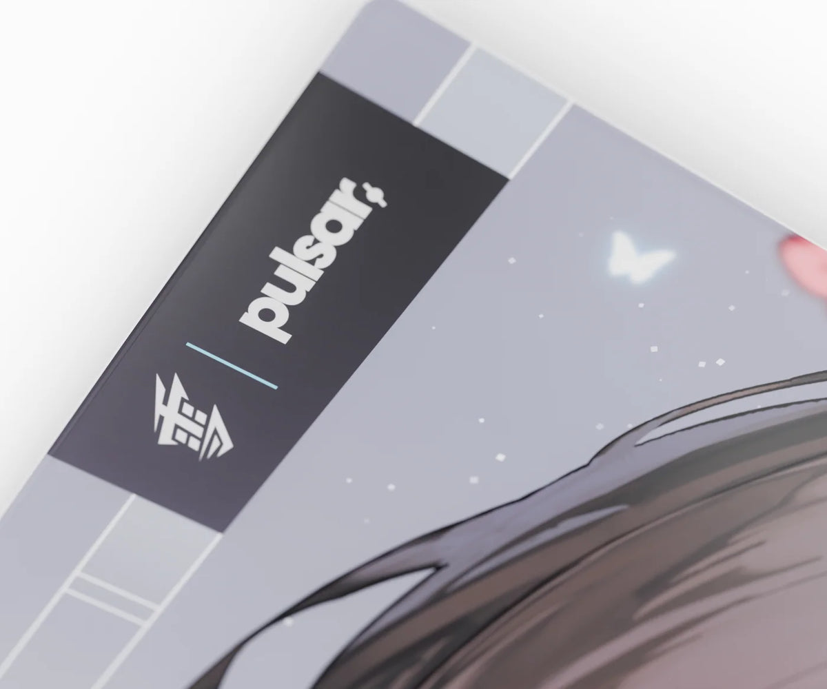Yuki Aim x Pulsar - Superglide3 Glass Mousepad-Yuki Aim Edition（Pre-Order）