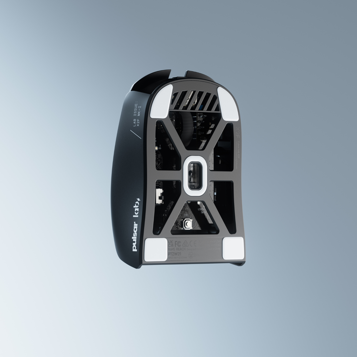 Pulsar Lab X2F 8K Wireless Gaming Mouse (Black)