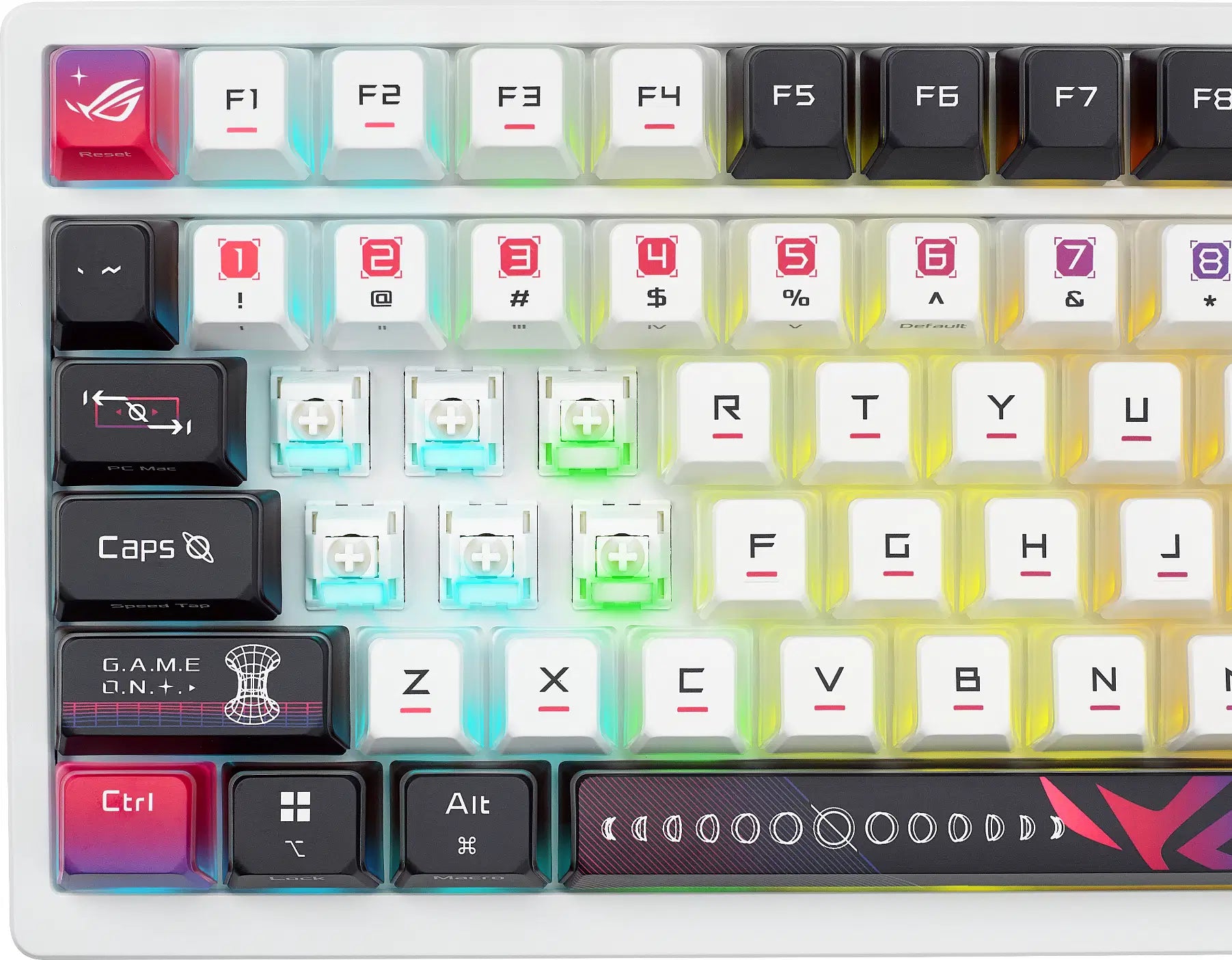 Asus ROG Azoth X Snow Switch Wireless Gaming Keyboard