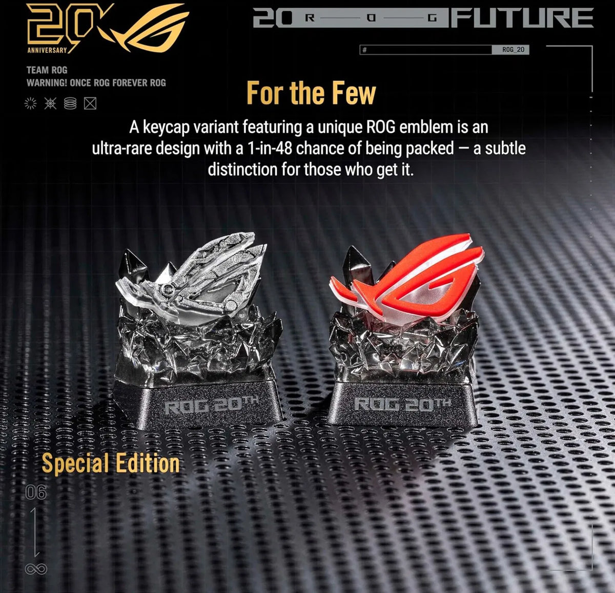 ASUS ROG Keycap Mystery Box Edition 20 keycap group