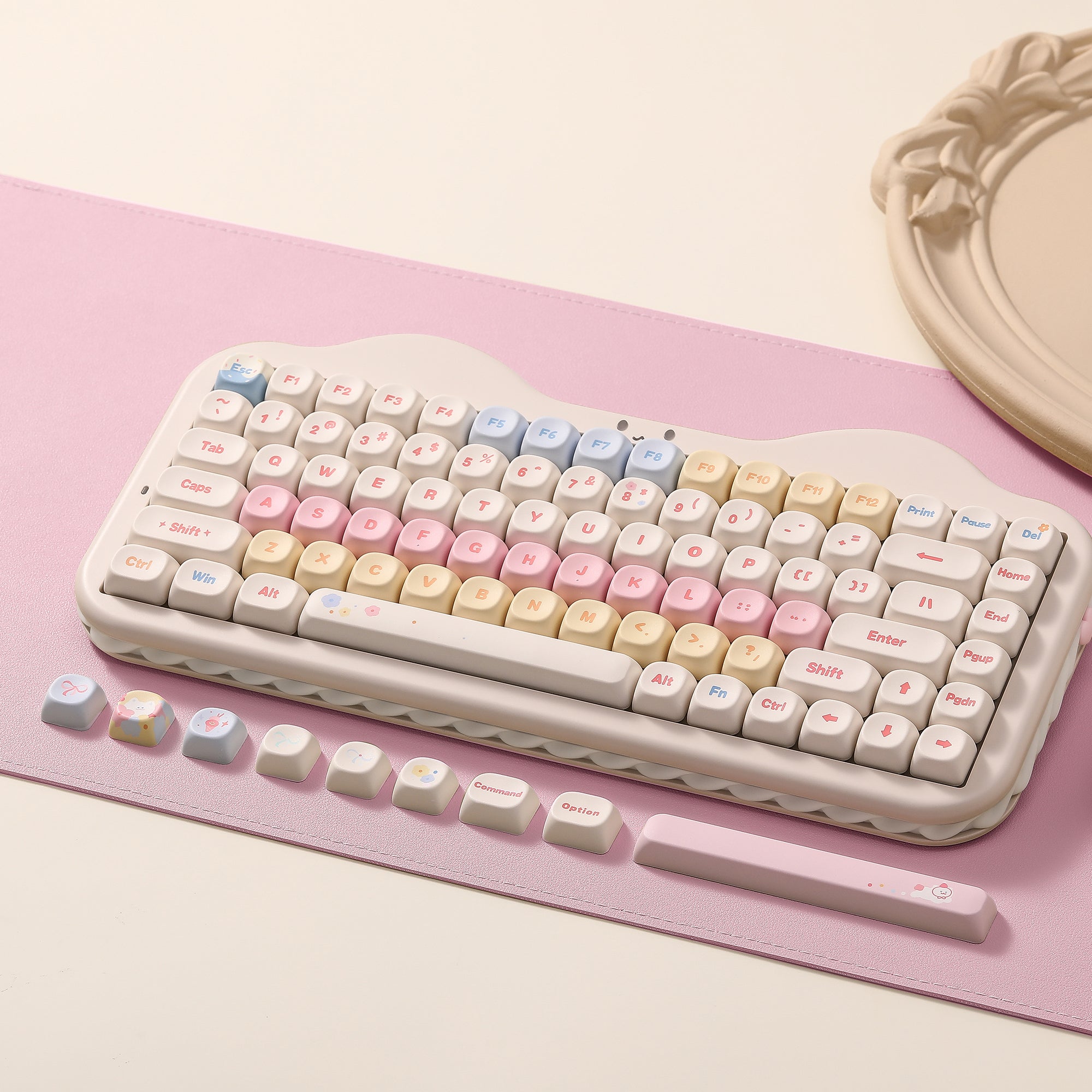 YUNZII C75 Cake Meow Hot-Swap Wireless Mechanical Keyboard