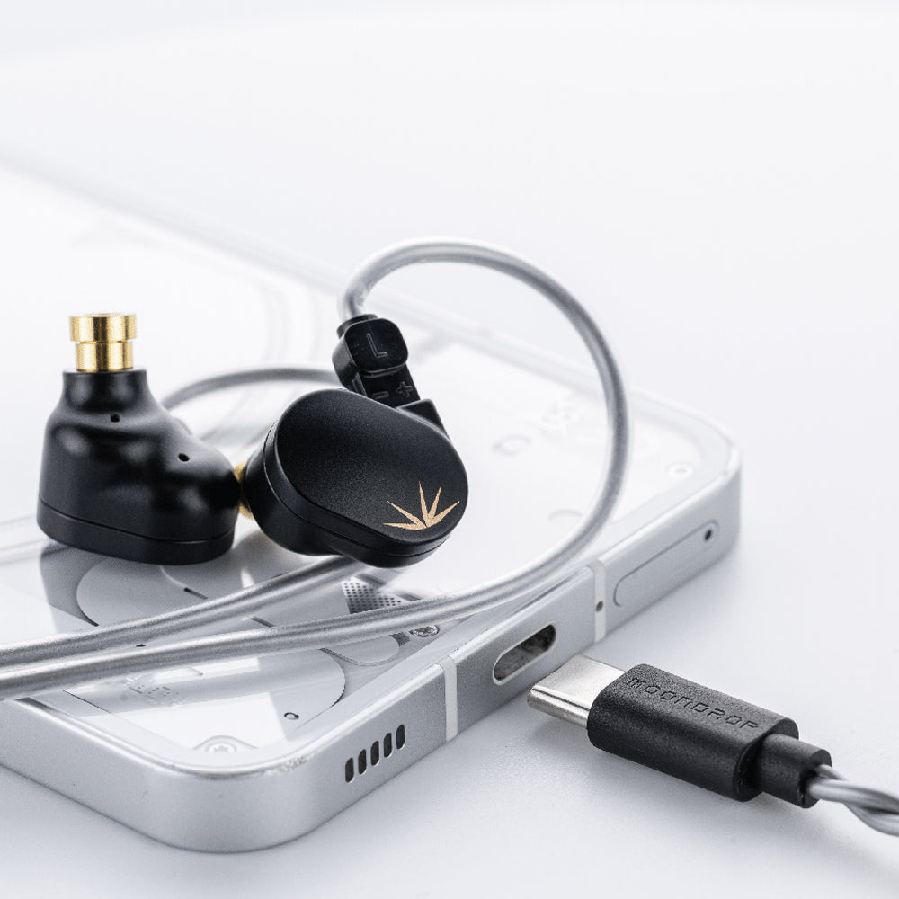 MOONDROP CHU II DSP USB-C Dynamic Wired  IEM In-Ear Monitor Headphones