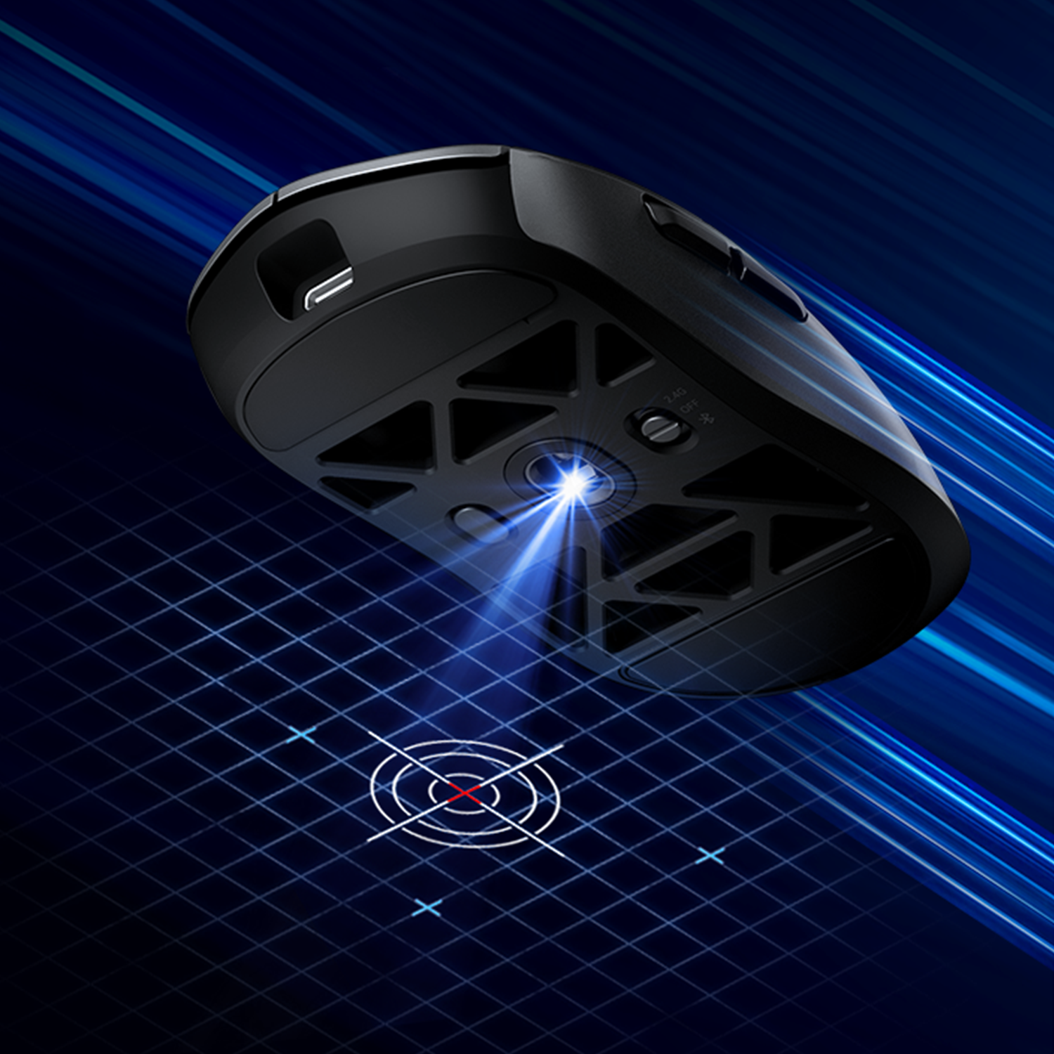 MCHOSE AX5 Pro Max 8K Magnesium Alloy Wireless Mouse