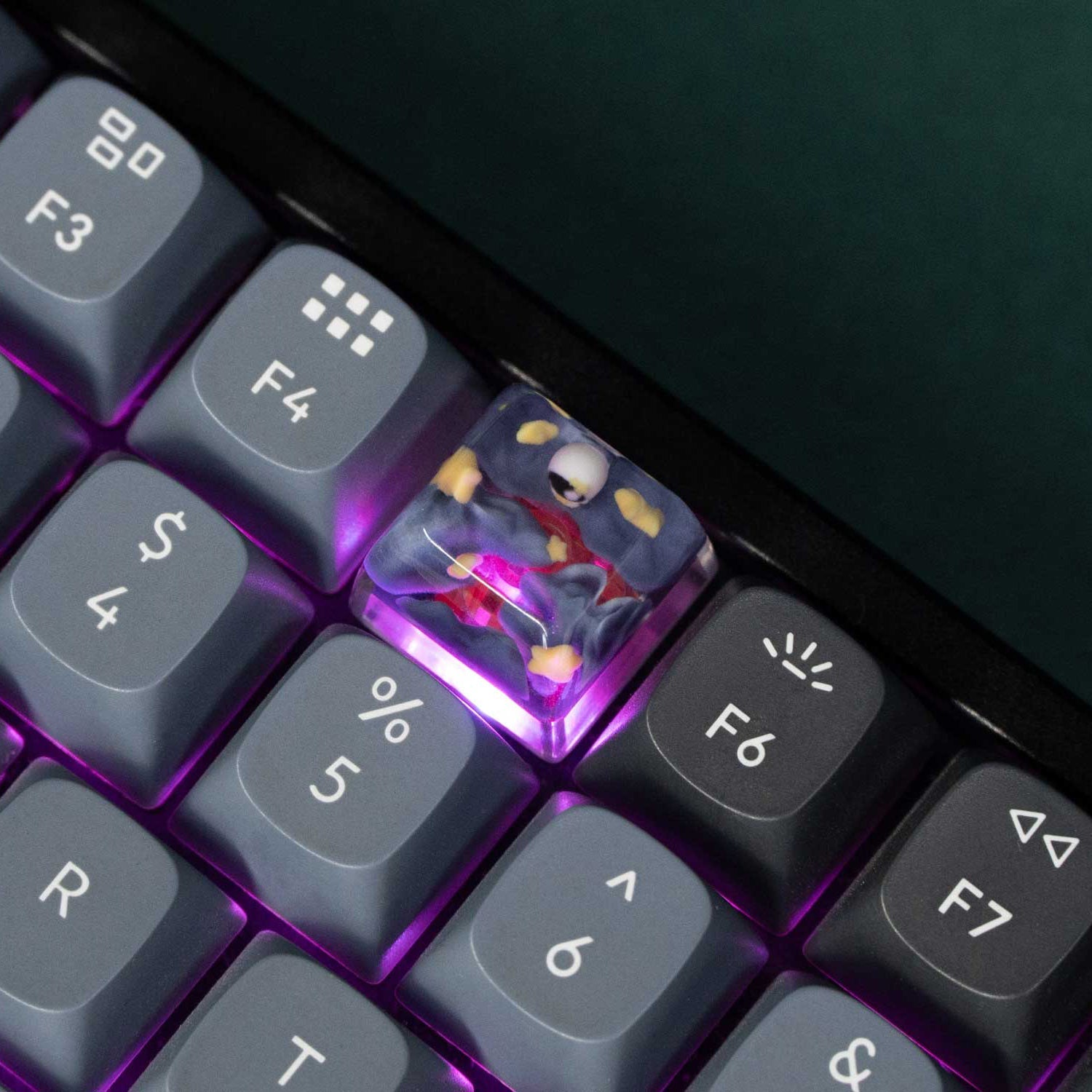 Astronaut Resin Artisan Keycap