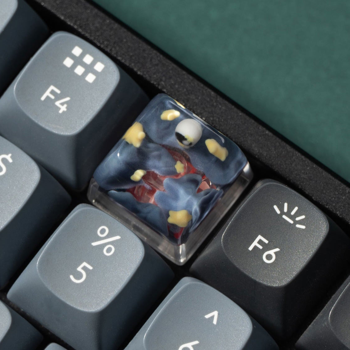 Astronaut Resin Artisan Keycap