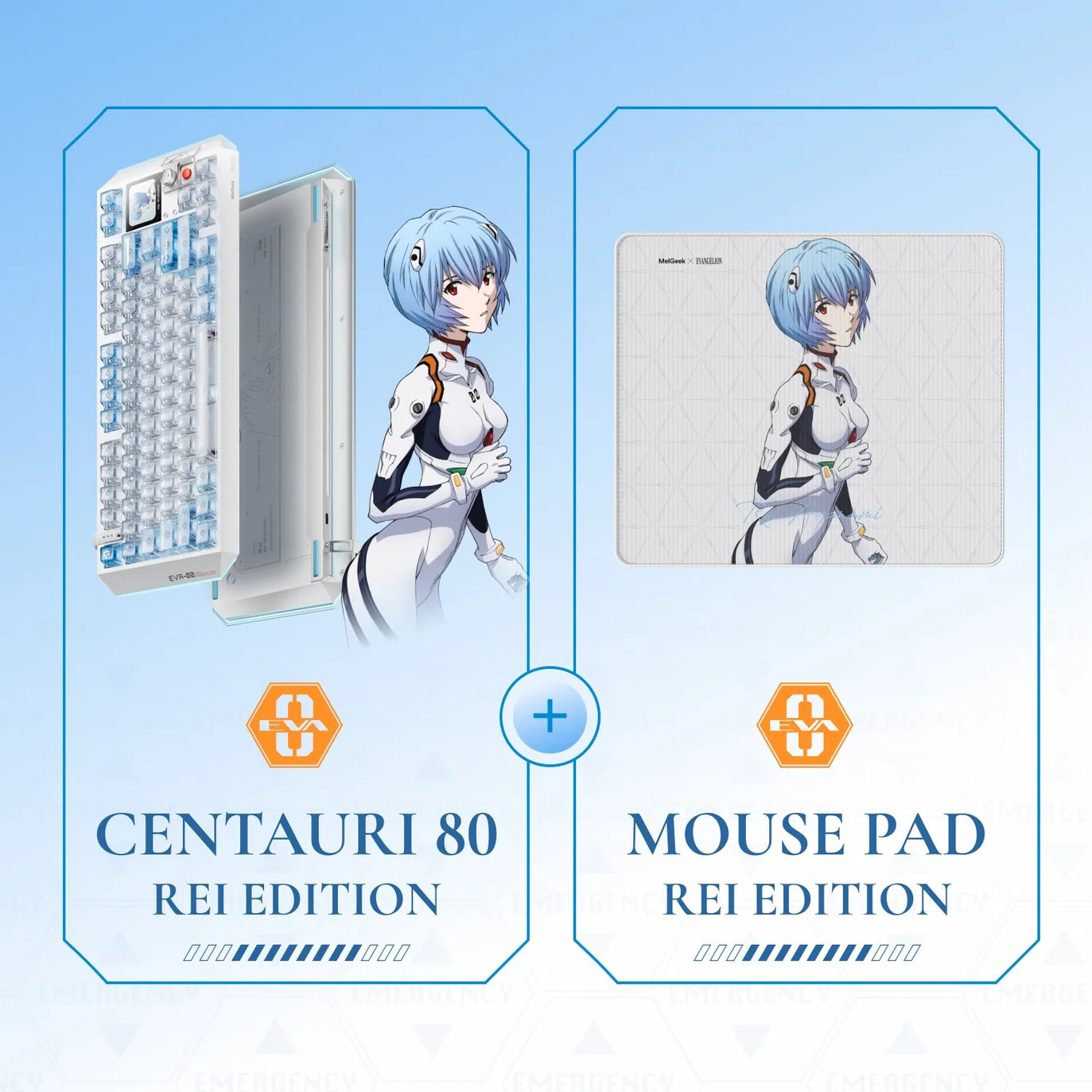 MelGeek Centauri 80 Custom Gaming Magnetic HE Keyboard - EVANGELION Edition