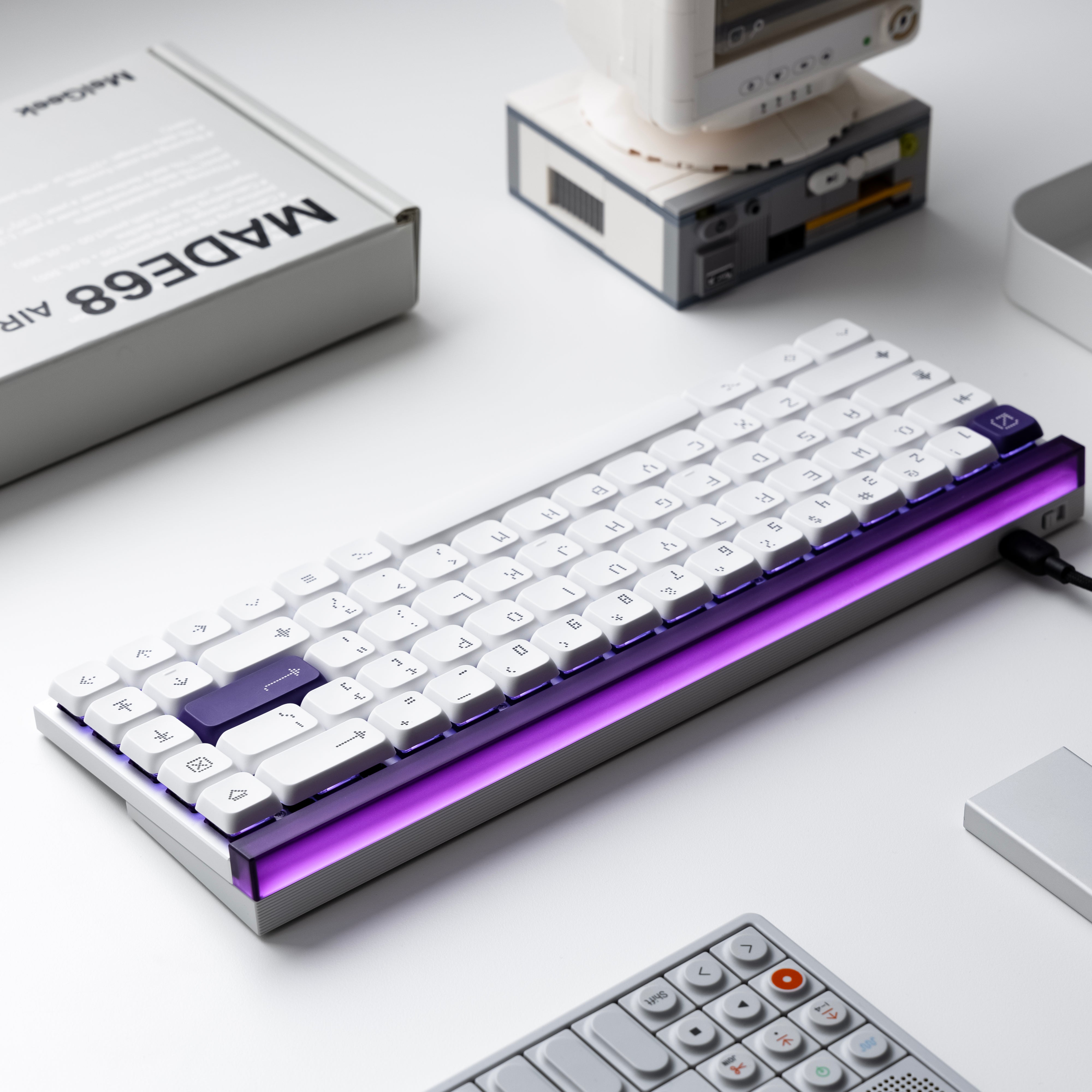 MelGeek MADE68 AIR Low-profile Gaming Magnetic HE Keyboard