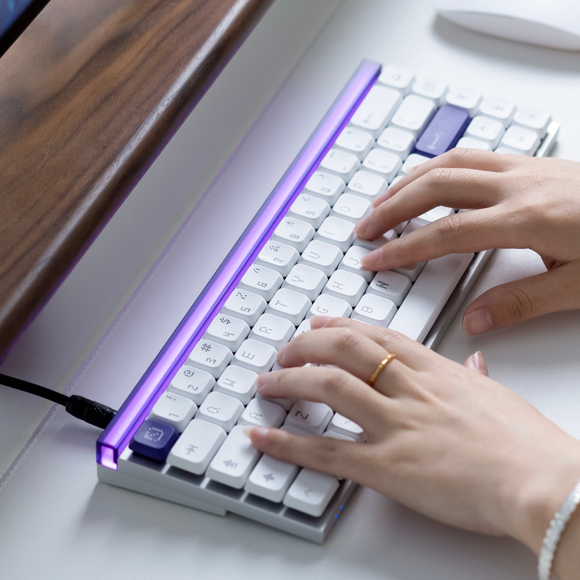 MelGeek MADE68 AIR Low-profile Gaming Magnetic HE Keyboard