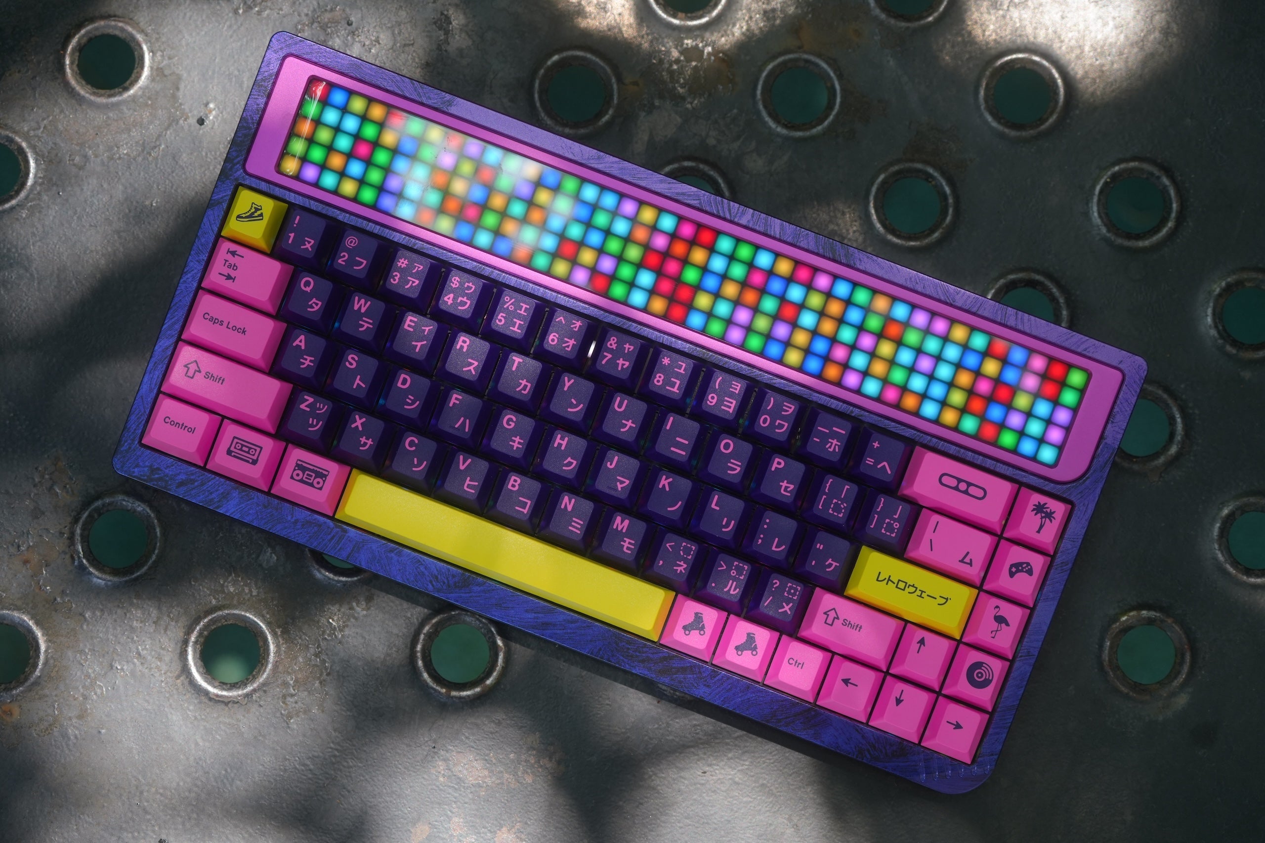 ANGRY MIAO AM RGB 65 Wireless Mechanical Keyboard (Icy Silver Pro V2 Switch)