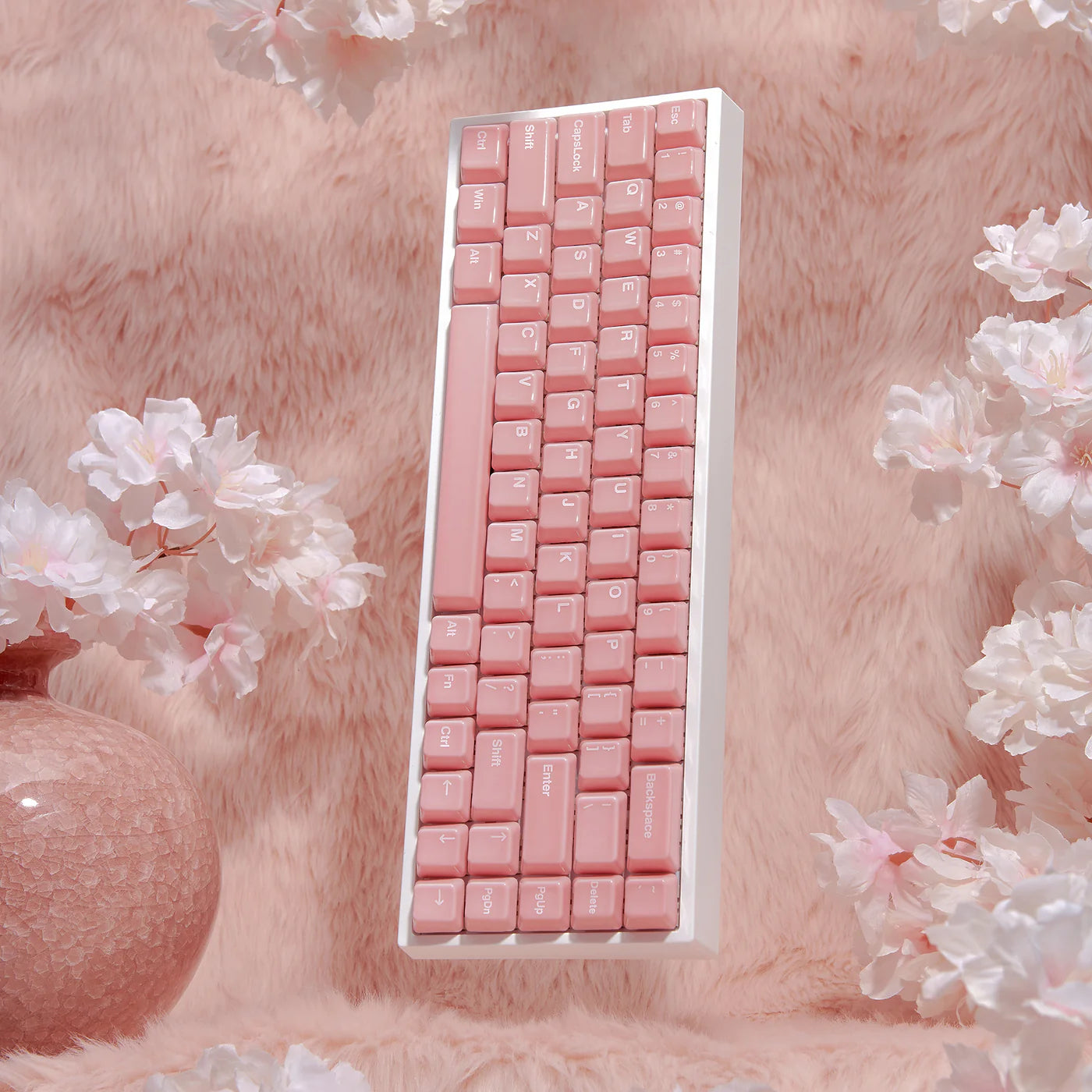 Ceramic Keycap Full Set V2-Pink